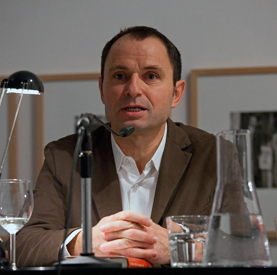 Austrian writer Norbert Gstrein at Literaturhaus Cologne, 2009-02-02