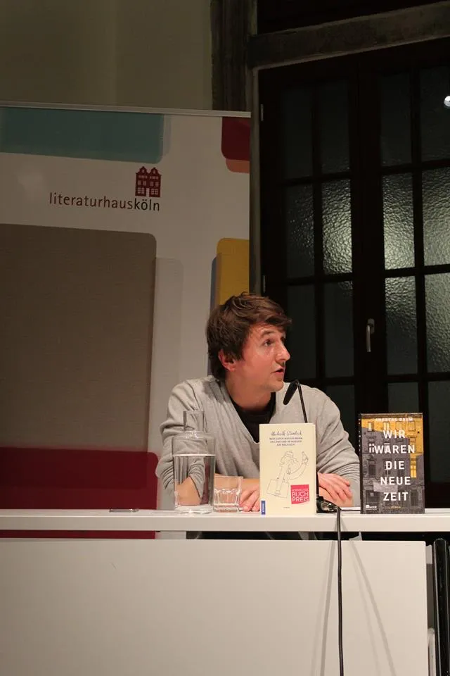 Der Autor und Literaturvermittler Tilman Strasser, 14. Februar 2017, Literaturhaus Köln