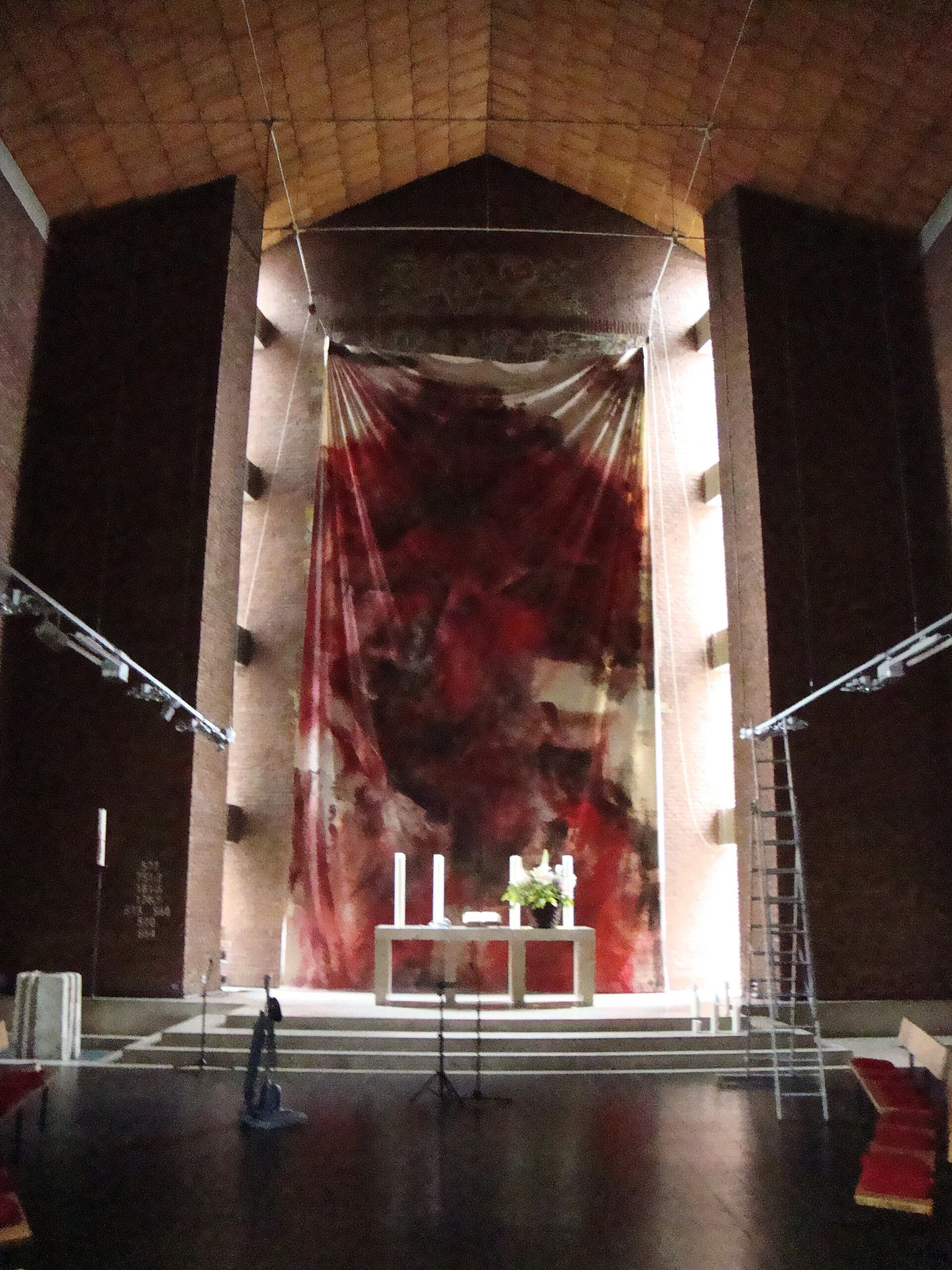 Innenansicht der Lutherkirche in Köln