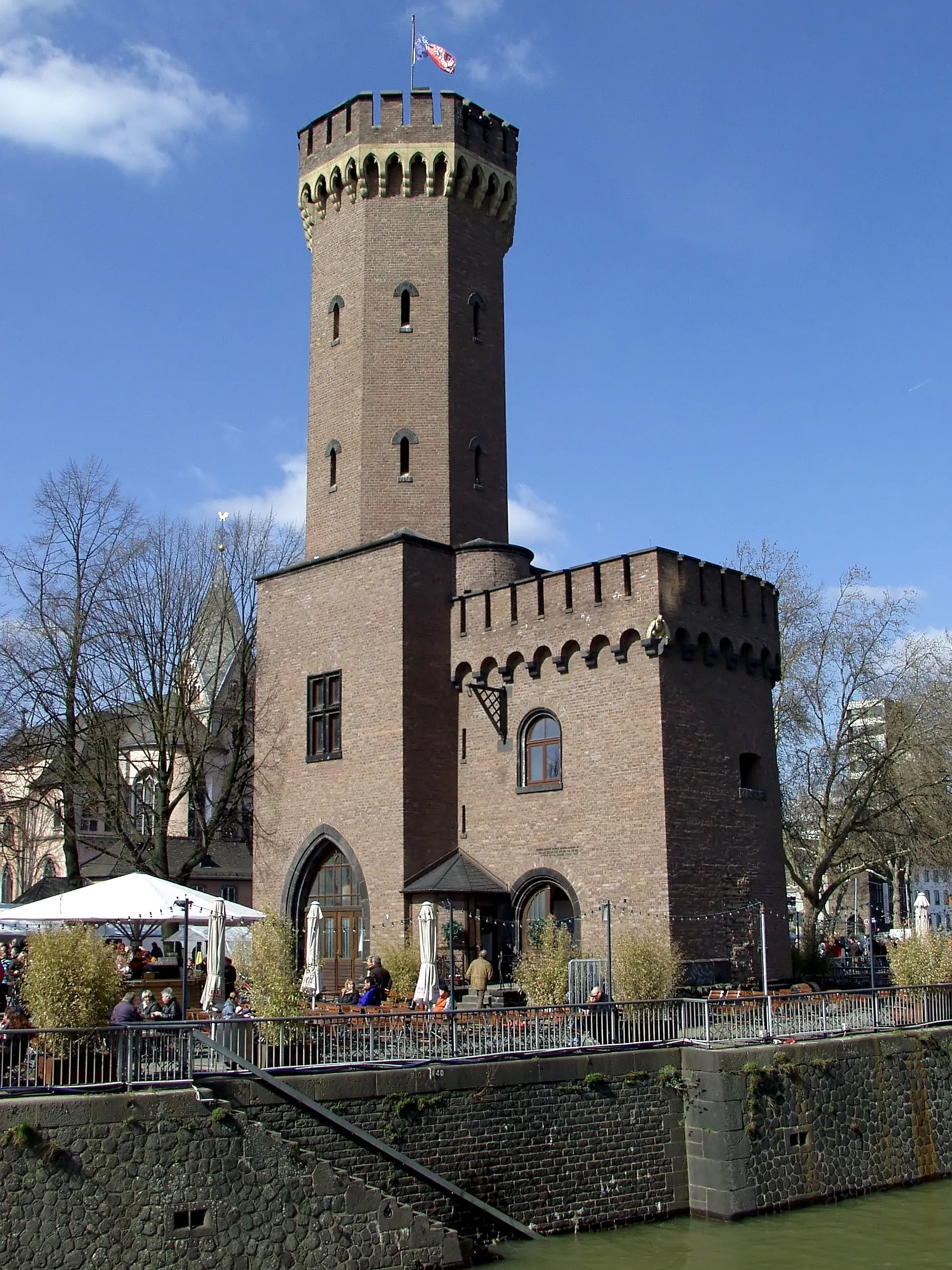 Malakow-Turm am Rheinauhafen Köln