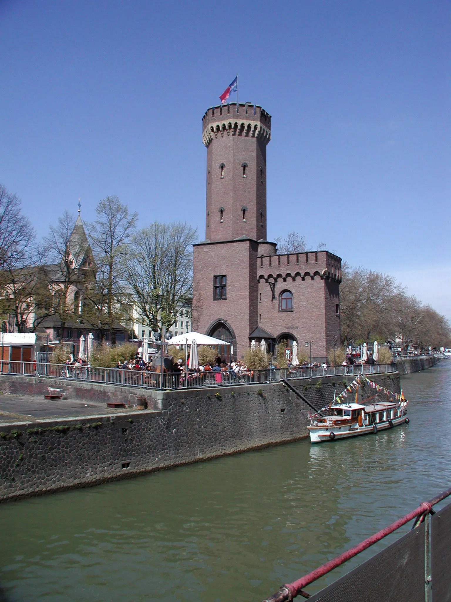 Köln, Malakow-Turm und St. Maria-Lyskirchen