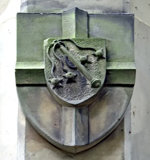 Coats of arms of archbishop Johannes von Geissel