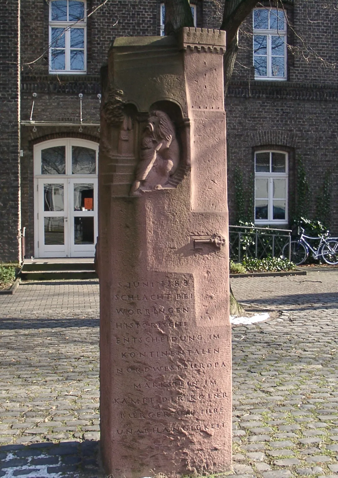 Markstein im Kampf der Kölner Bürger um ihre Unabhängigkeit