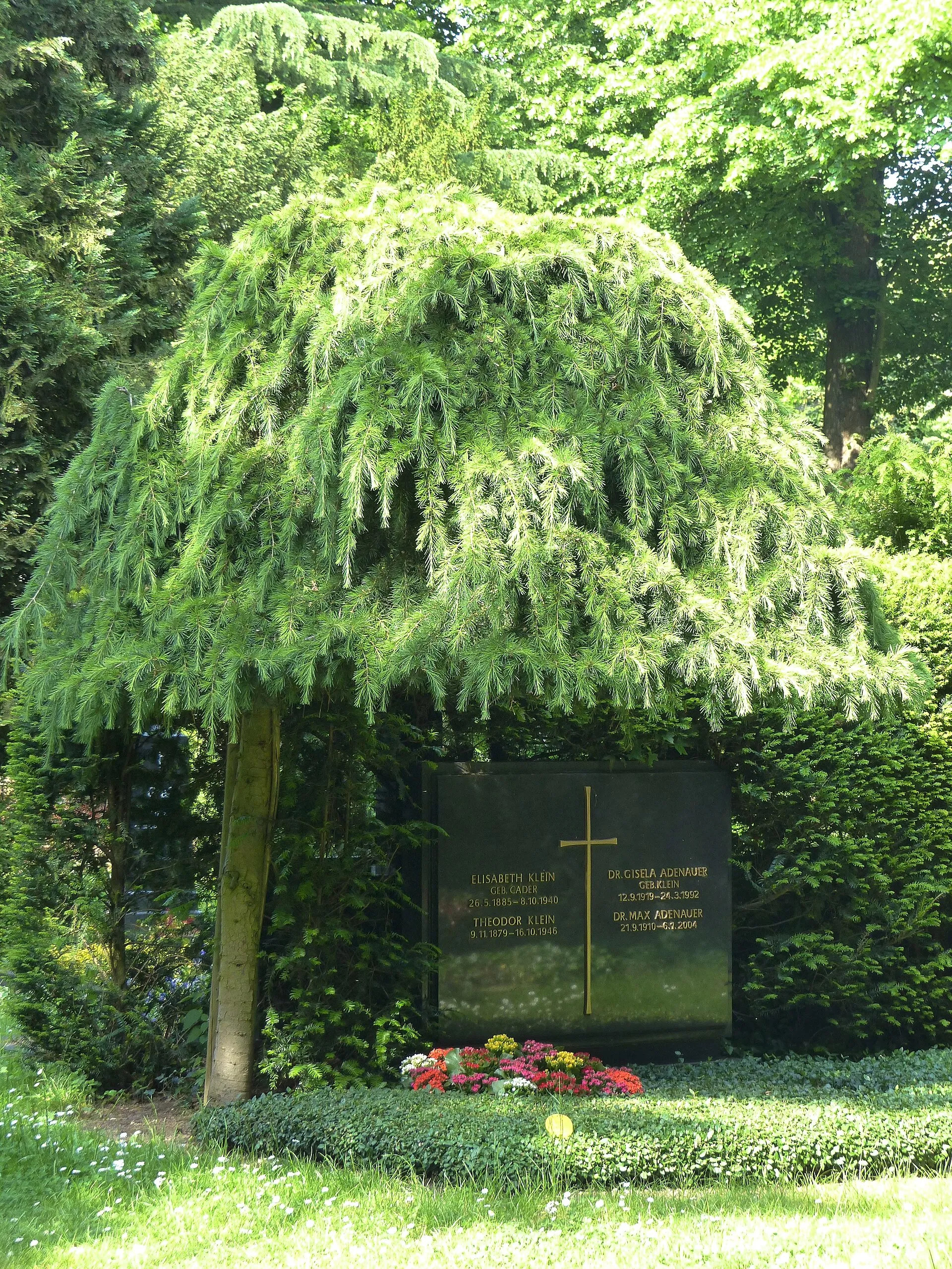 LSG Melatenfriedhof: Grün- und Grabanlagen und Baumbestand des Friedhofs