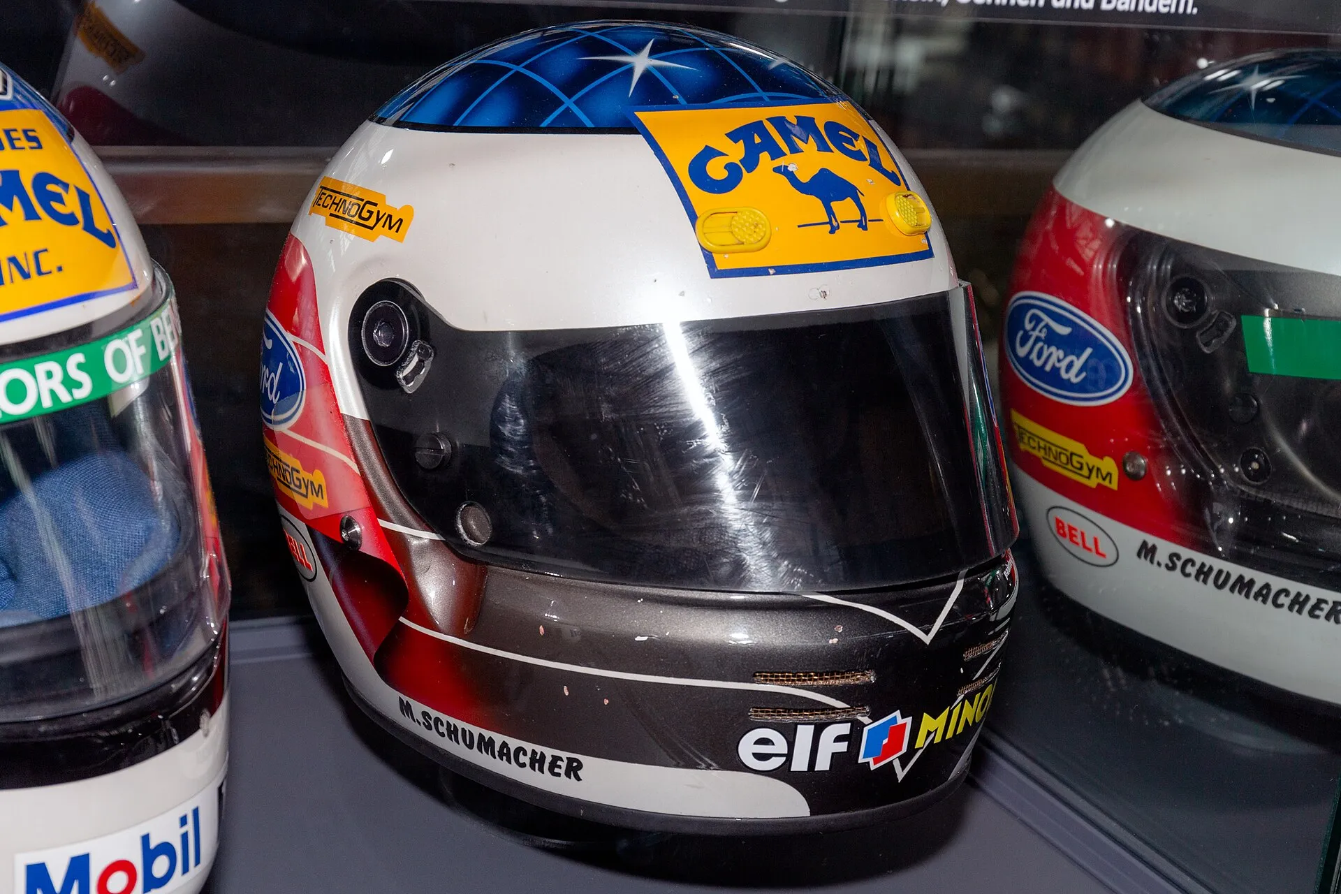 Michael Schumacher Private Collection : Michael Schumacher's helmet in 1993 (Bell 93.12)