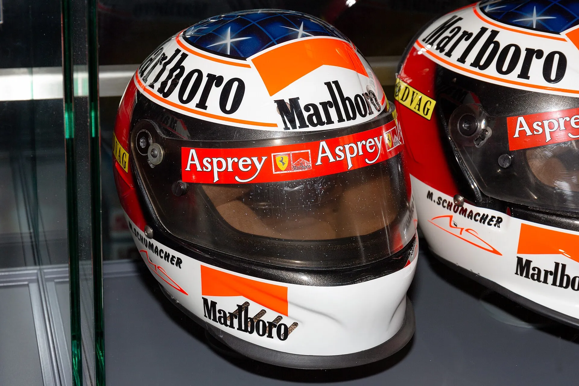 Michael Schumacher Private Collection : Michael Schumacher's helmet in 1997 (Bell'97 R 12)