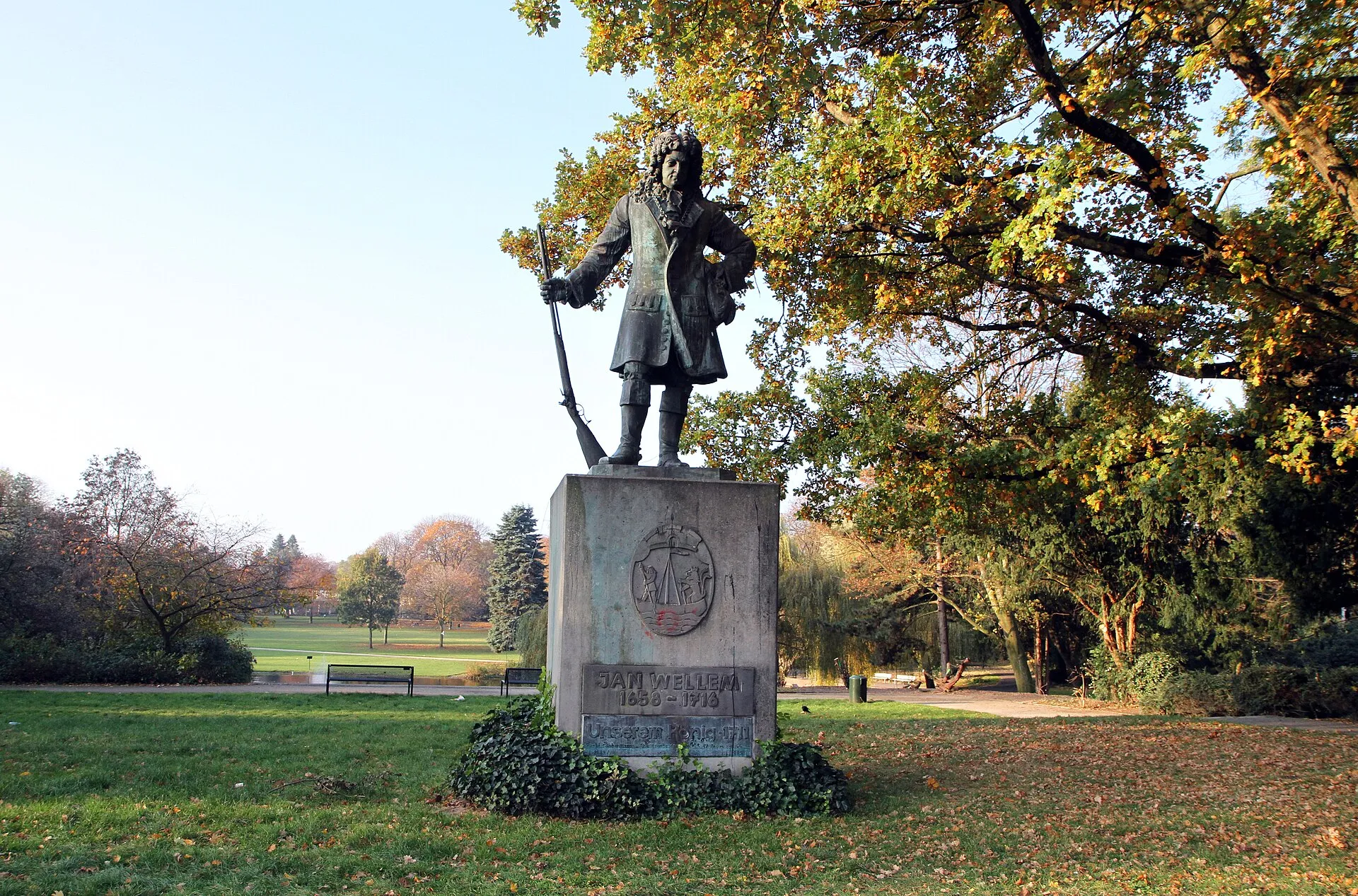 Jan-Wellem-Denkmal, Köln-Mülheimer Stadtgarten