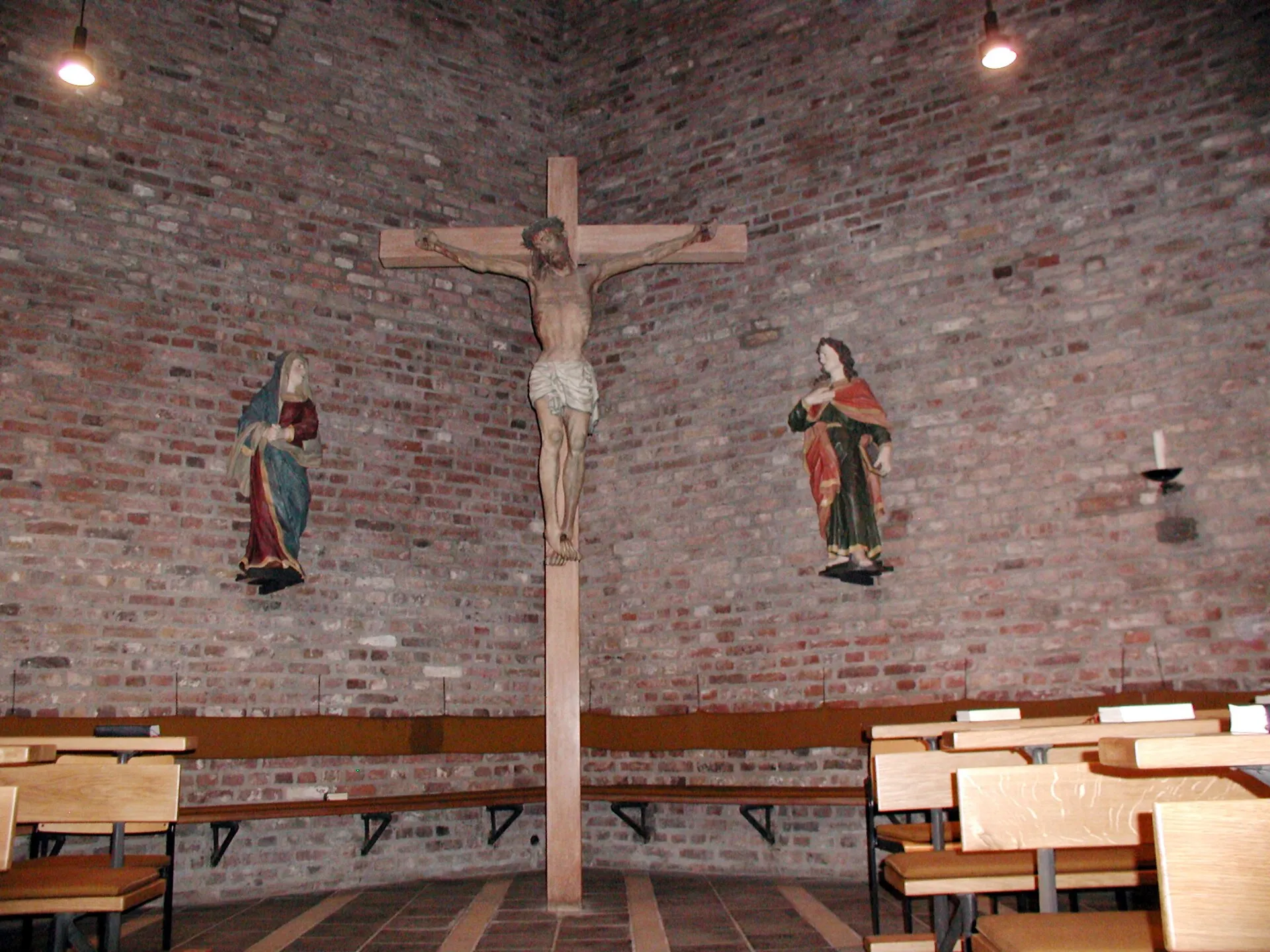 Cologne, interior of church "Neu-St-Alban"