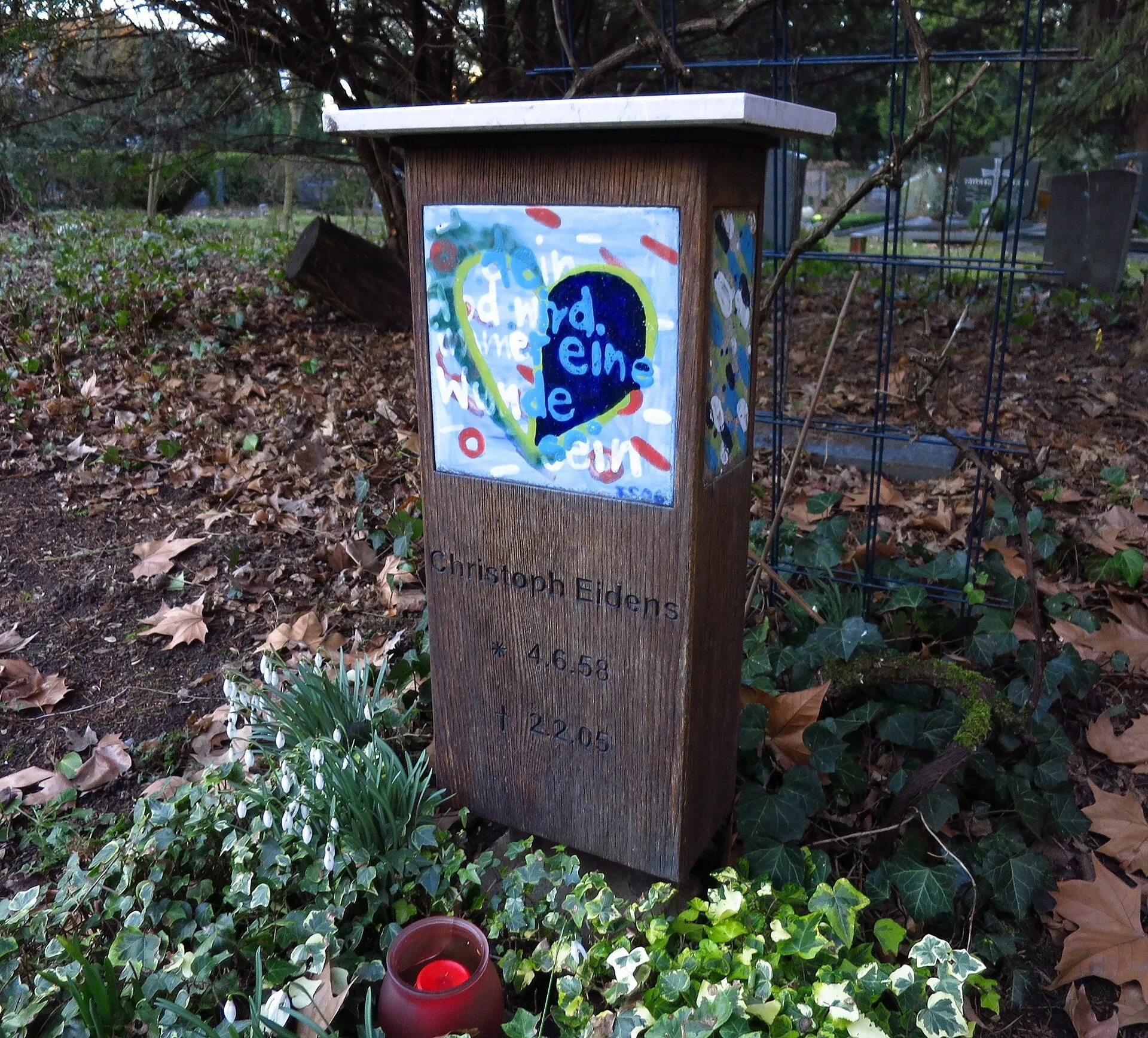 Christoph Eidens - Grab auf dem Kölner Nordfriedhof