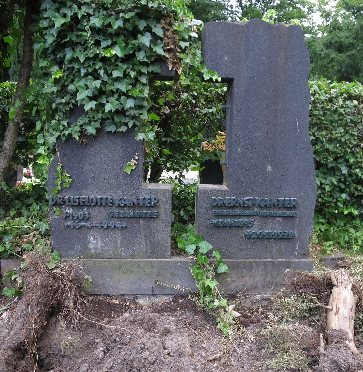 Grab von Ernst Kanter auf dem Kölner Nordfriedhof