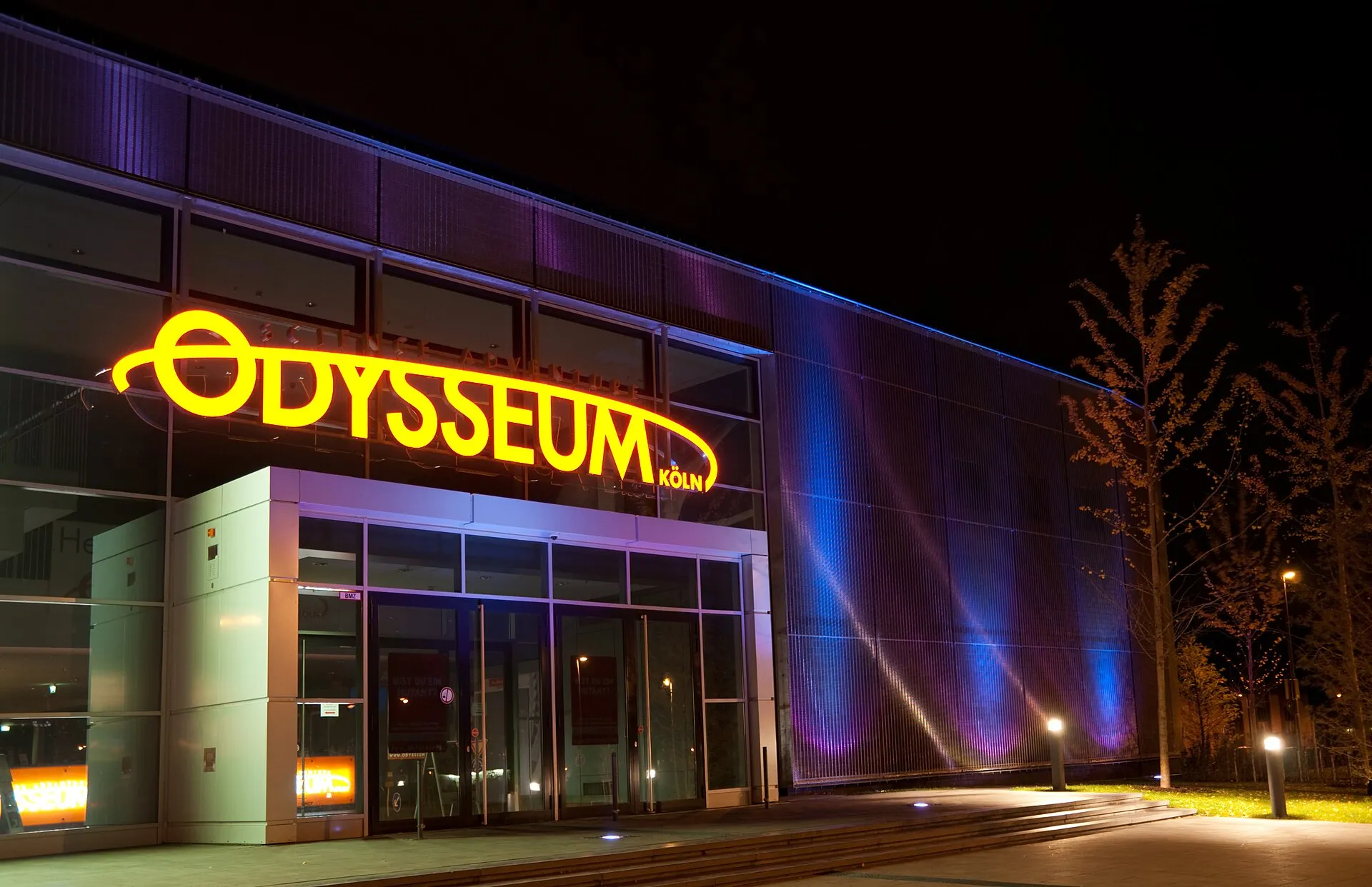 Entrance to the Odysseum in Cologne