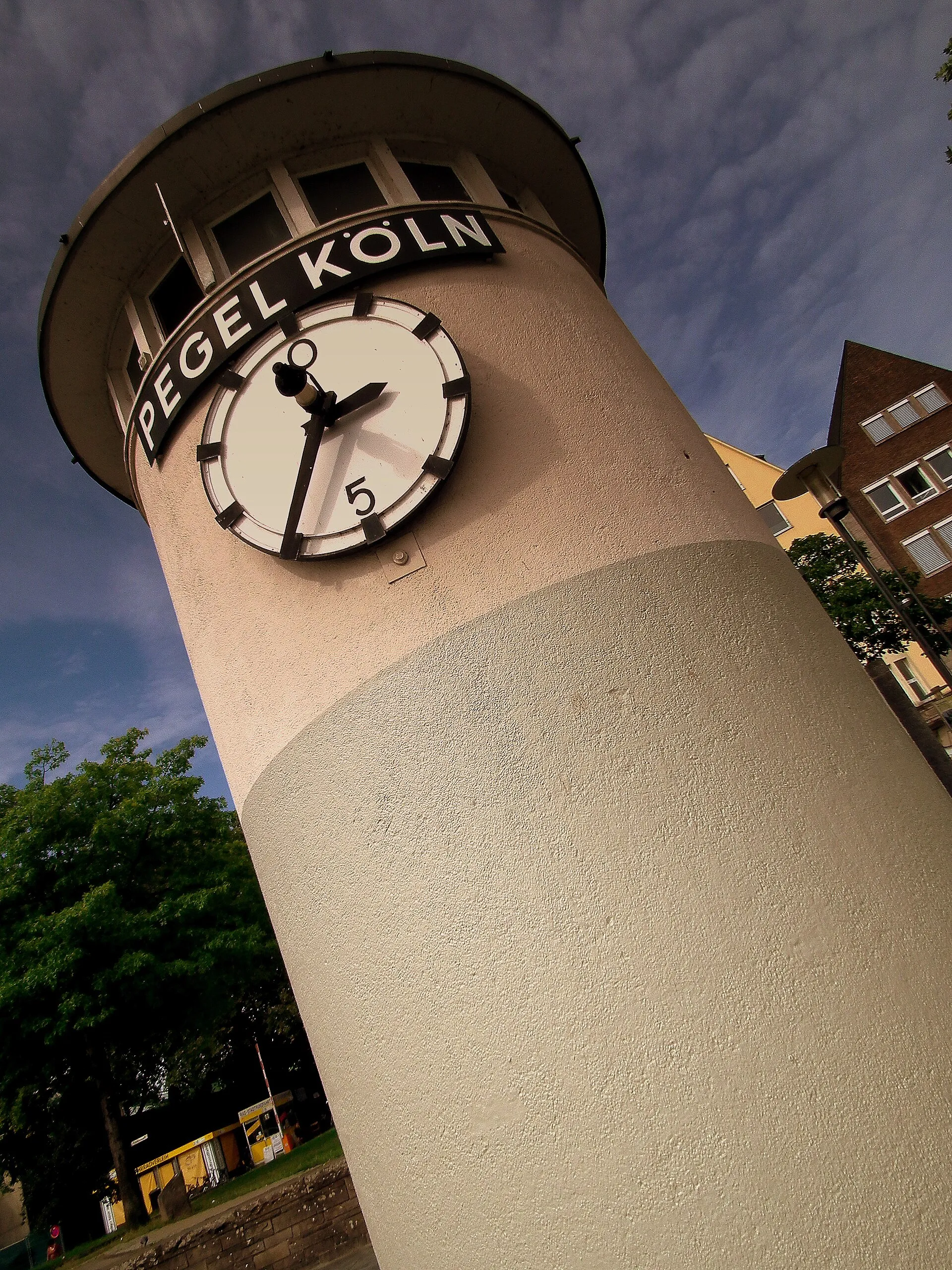 RHIEN RIVERFRONT KOLN GERMANY JULY 2012