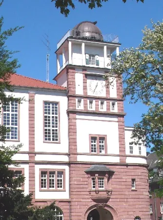 Die Sternwarte auf dem Dach des Leonardo-da-Vinci-Gymnasium