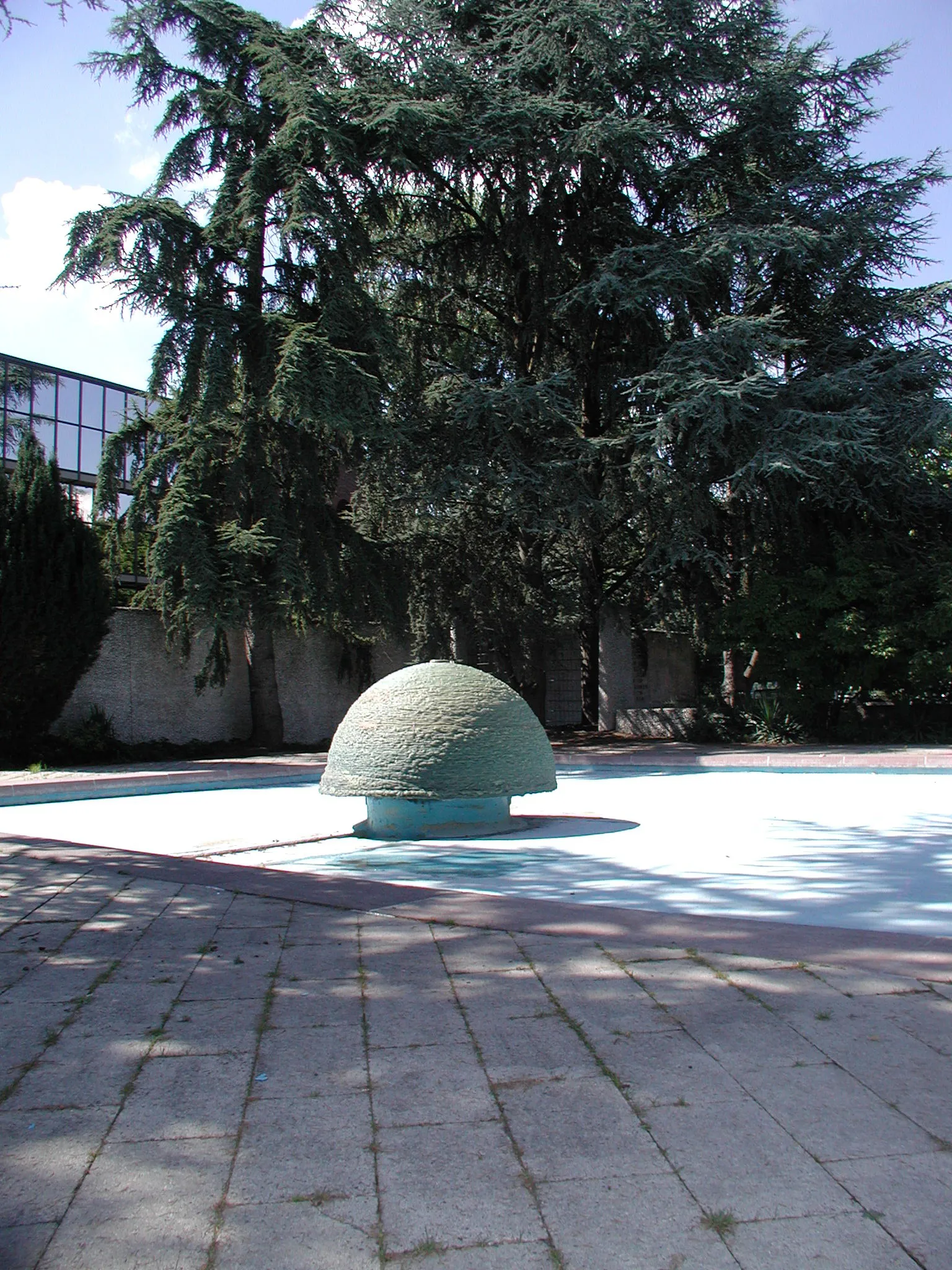 Köln-Deutz, Brunnen im Rheinpark (Ostseite)