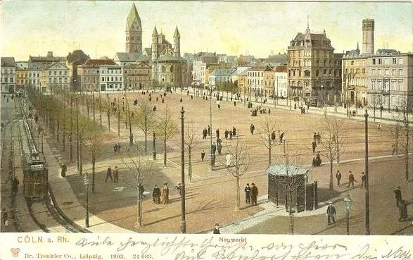 Neumarkt, Köln , 1903