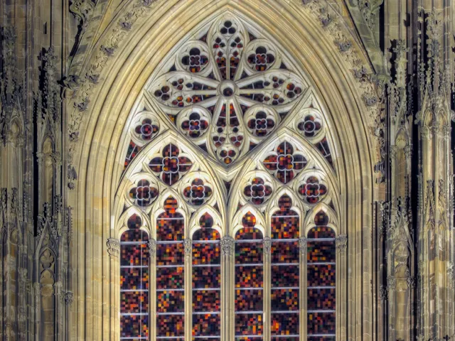 Richter-Fenster – das Gerhard-Richter-Fenster im Kölner Dom