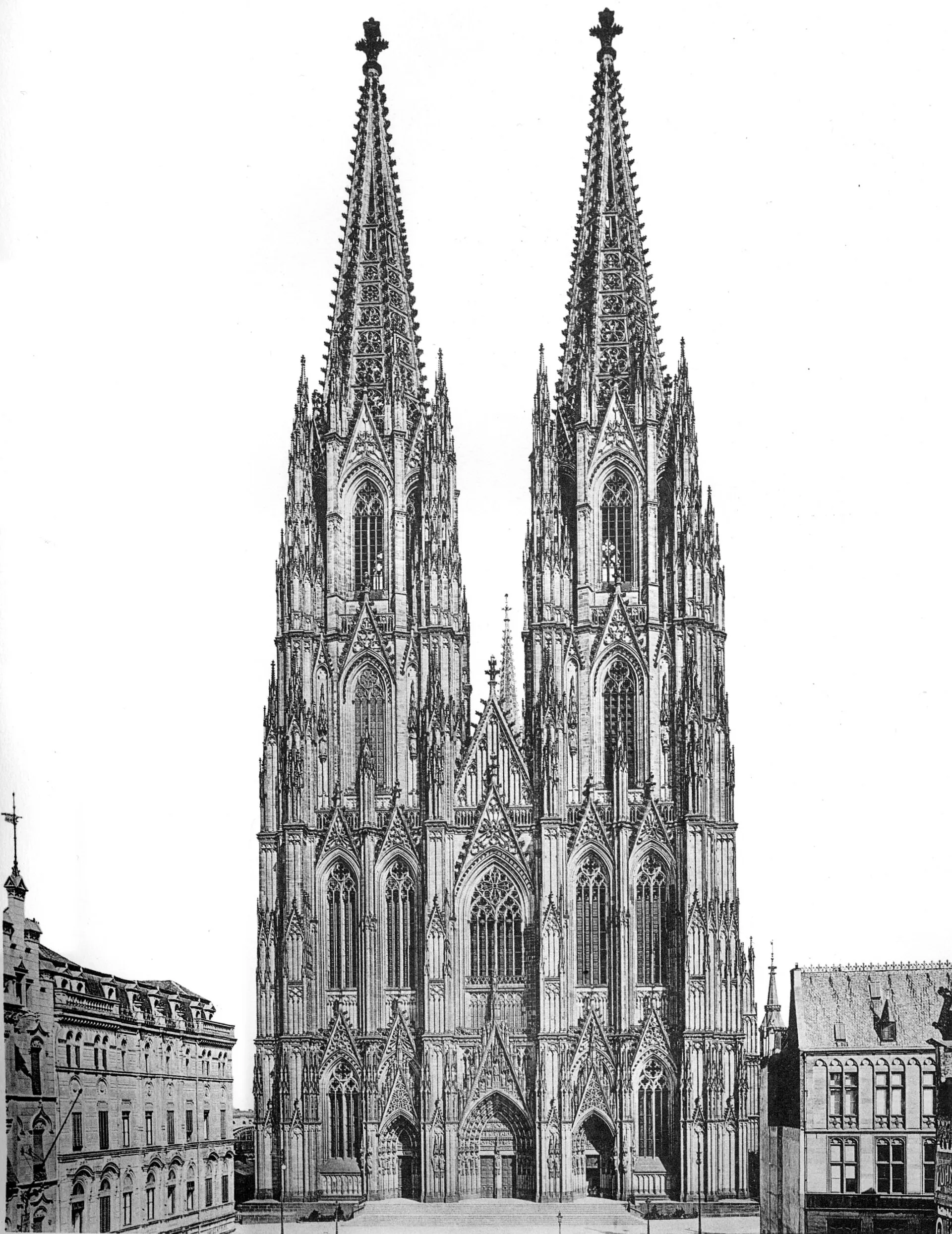 Cathedral and surroundings,  1911