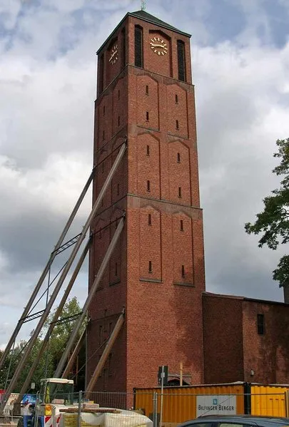 St. Johan Baptist, Church tower in Cologne, Germany