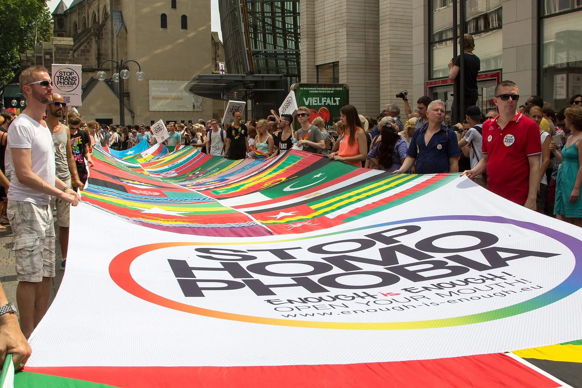 Cologne Pride Parade on July 5th, 2015
