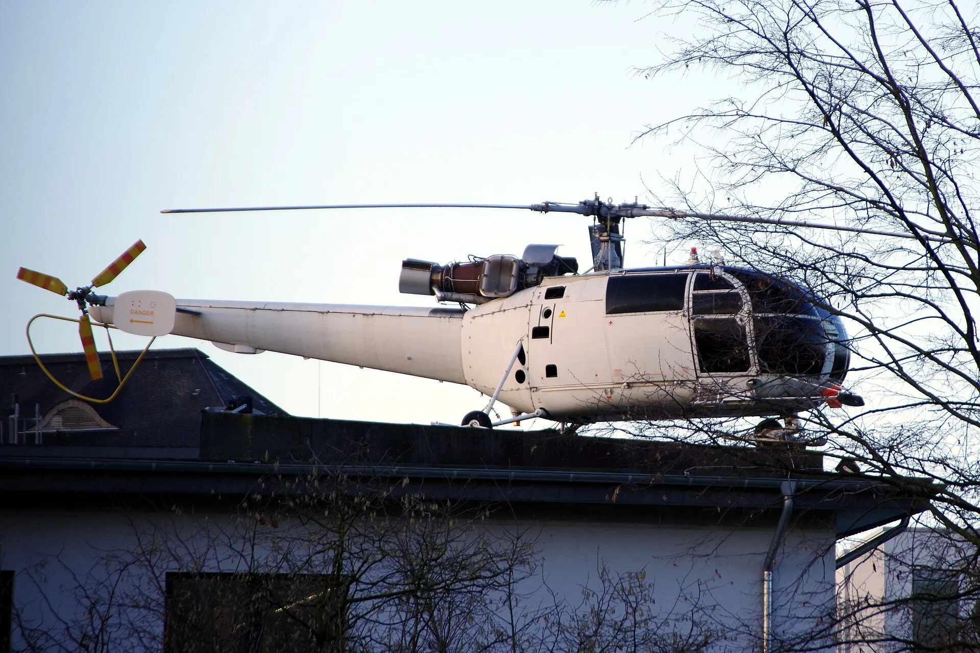 F+W Alouette IIIS (c/n 157 / 1103), ex-Swiss Air Force V-281 at Skulpturen-Park, Köln (DE), 2021-12-09 - The André Gerwing Collection ID: 017730