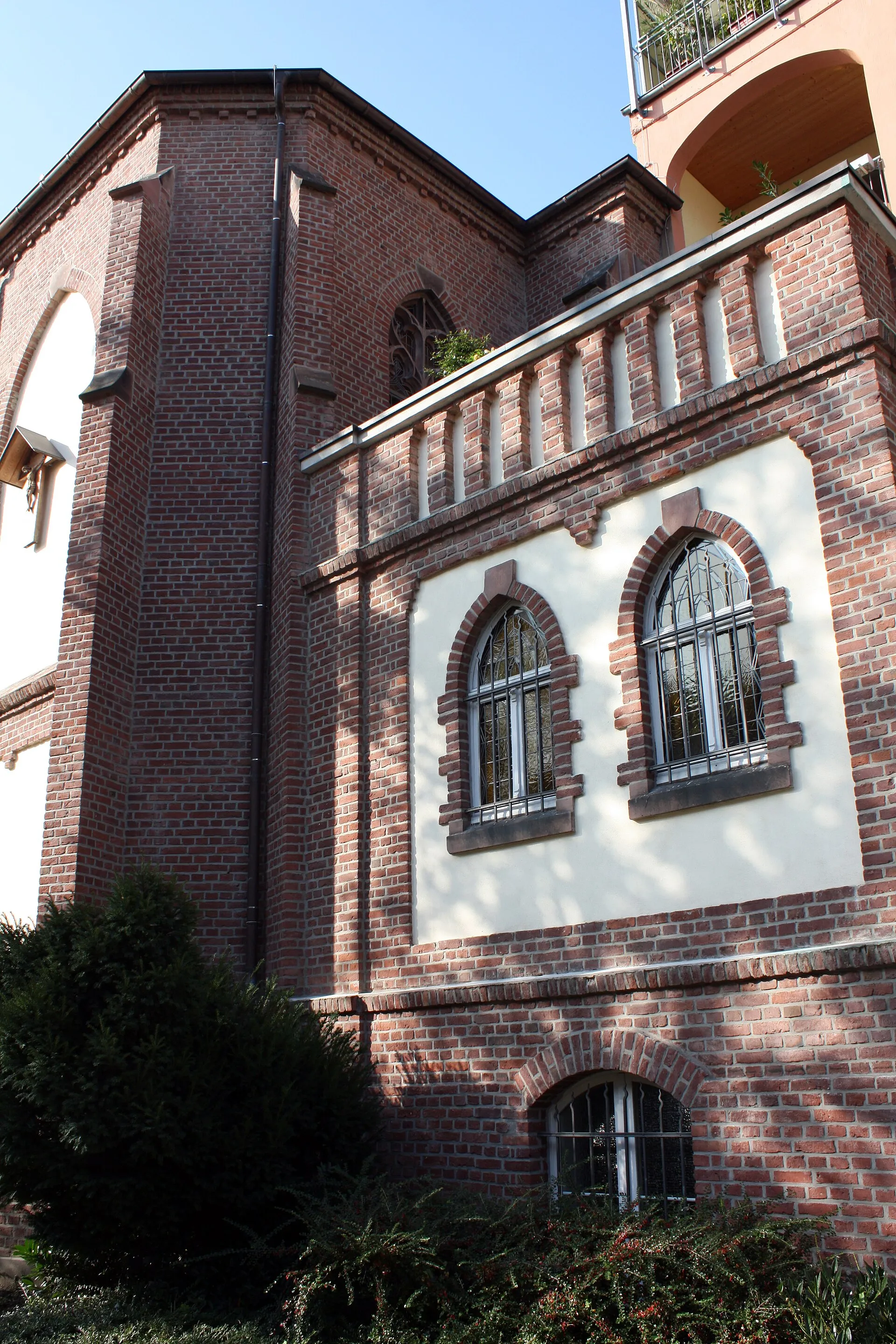 St. Anna-Haus, Köln-Lindenthal. Kapelle an der Nordostseite