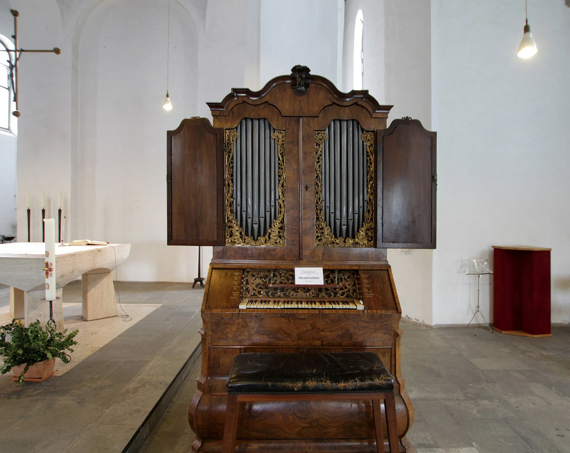 Köln-Mülheim, Barockorgel aus dem Jahr 1725