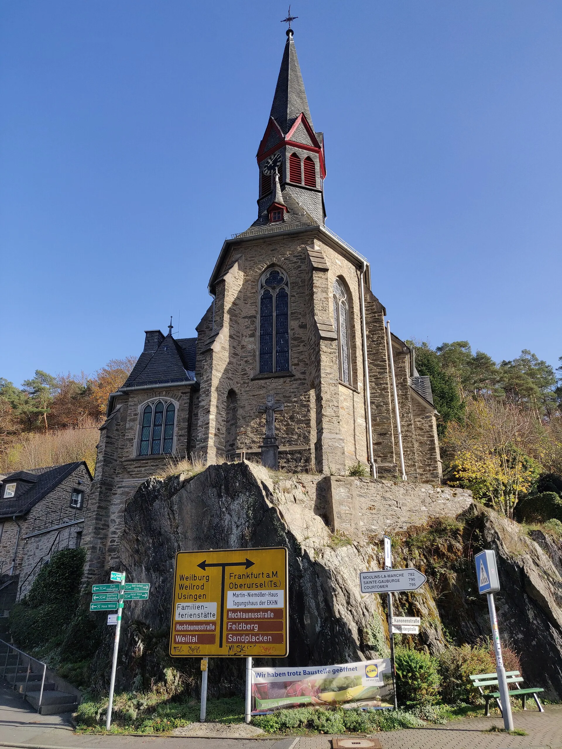 St. Karl Borromäus Church in Schmitten