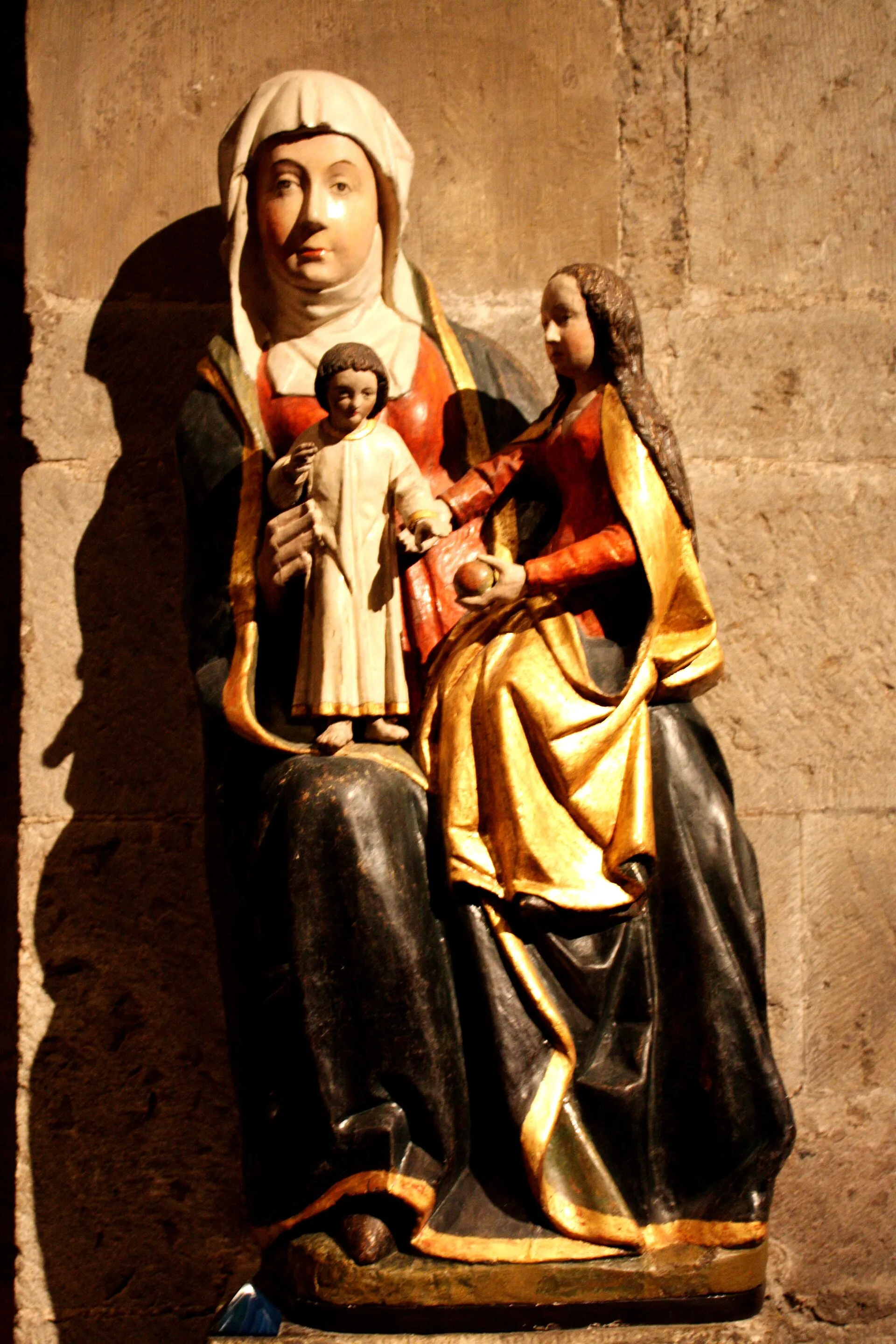 Anna Selbdritt, um 1500