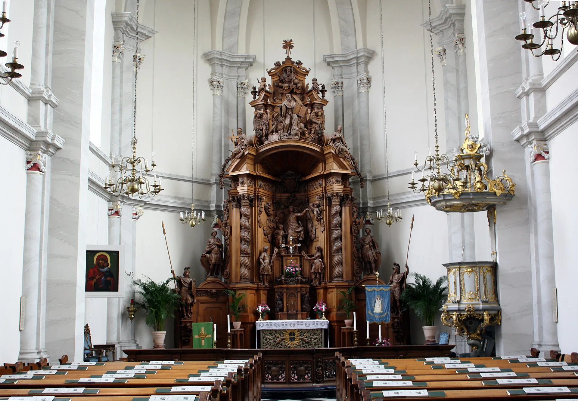 St. Maria in der Kupfergasse, Köln. Vormaliger Standort in St. Makkabäer, Köln.