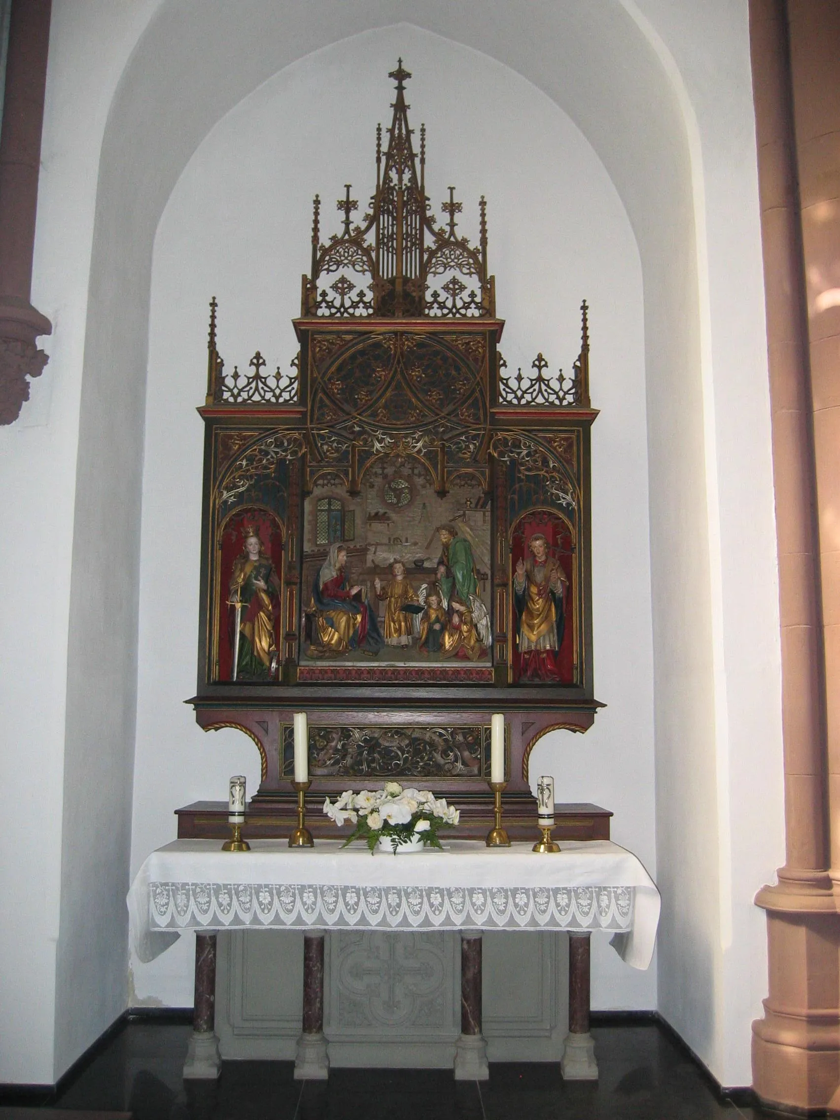 Familienaltar in St. Mariä Geburt, Köln-Stammheim