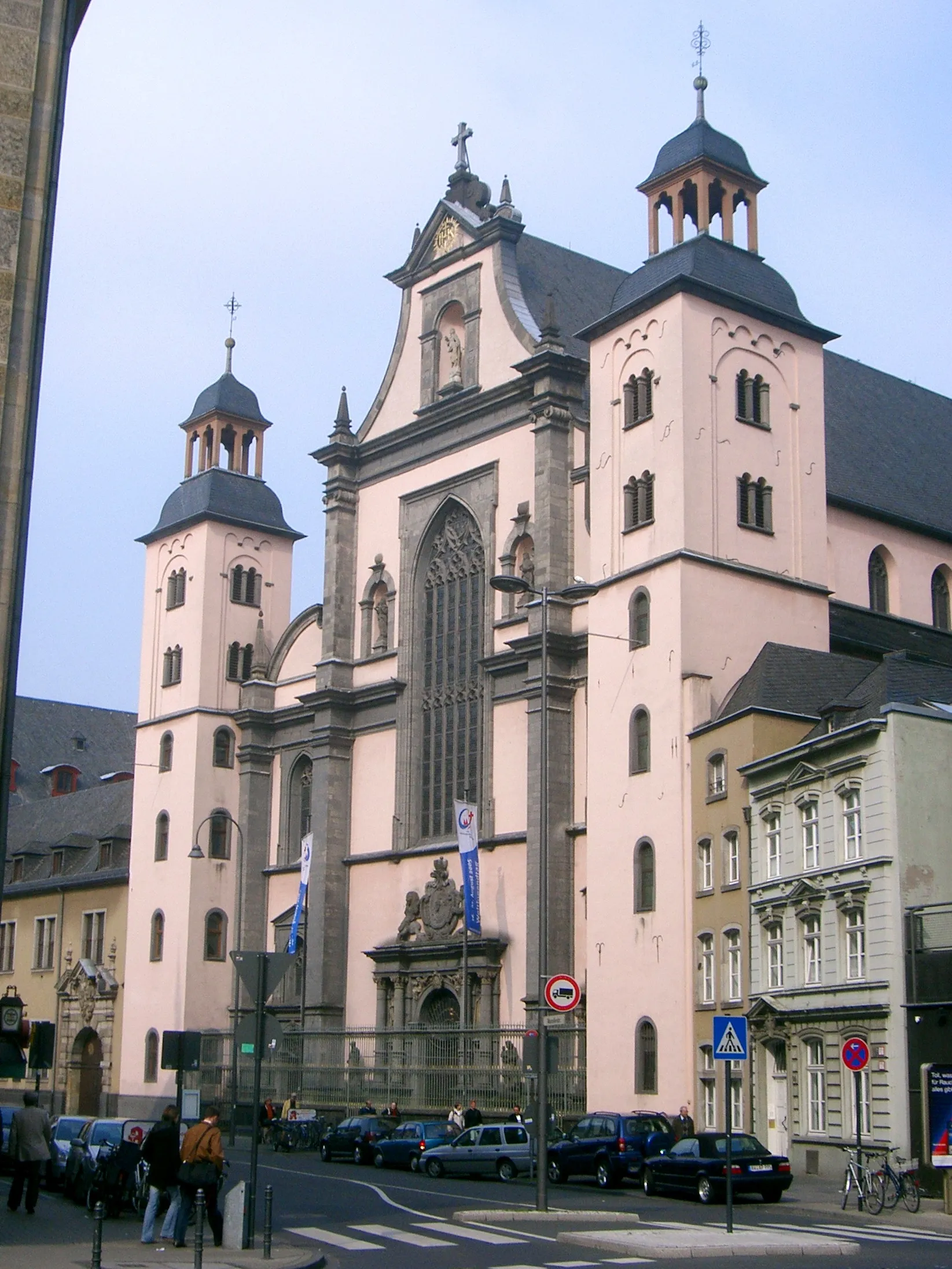 Cologne/Köln, Church St. Mariä Himmelfahrt . Originally church of the Jesuit fraternity. Today church of the Italian community in Cologne. Built as of 1618. Fas