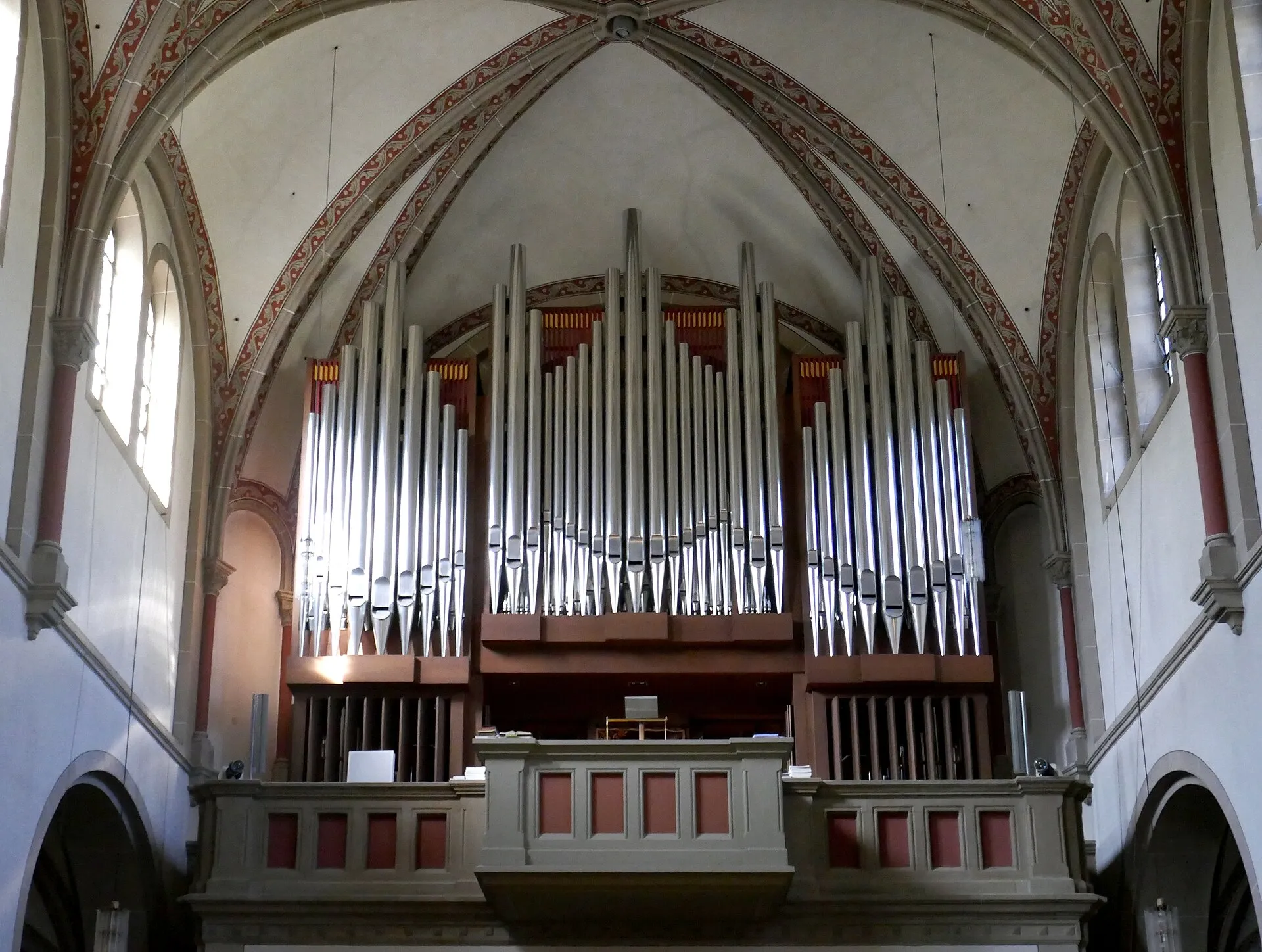 St. Nikolaus , Köln-Sülz - Mühleisen-Orgel von 2009.