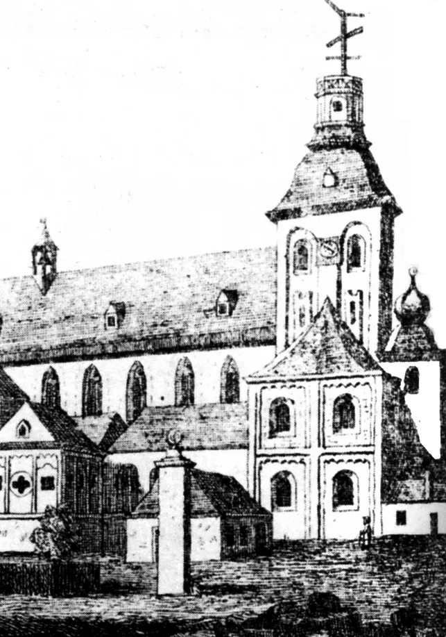Köln, St. Pantaleon um 1832 Optische Telegraphie No 51