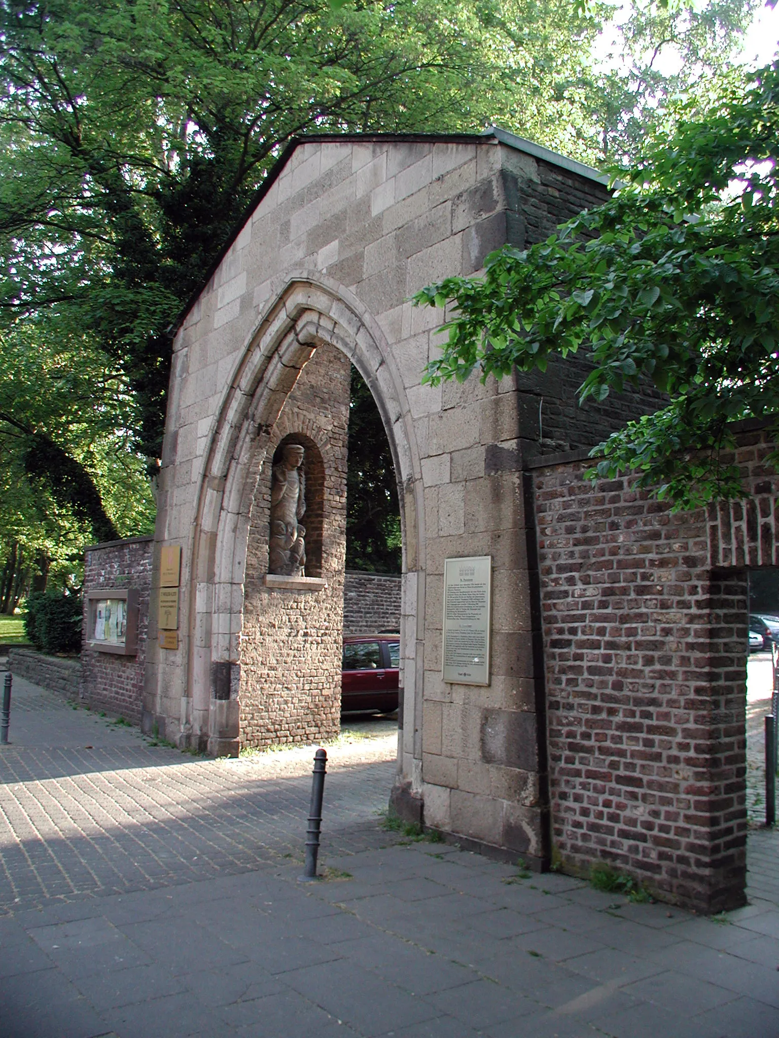Kölner Bäche, Pantaleonspforte Weidenbach