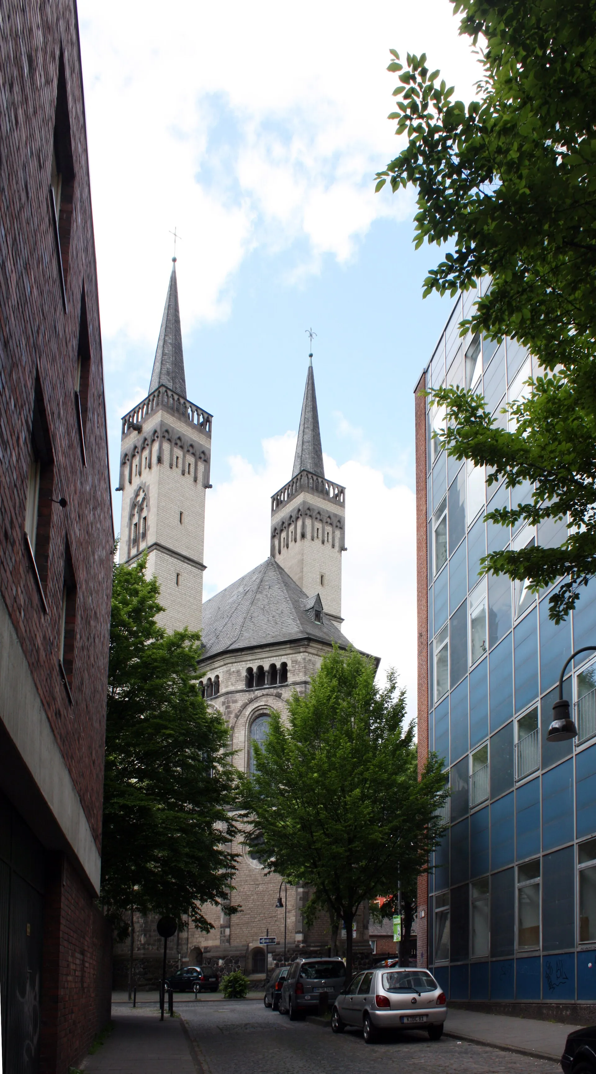 St. Severin Köln, Chorseite