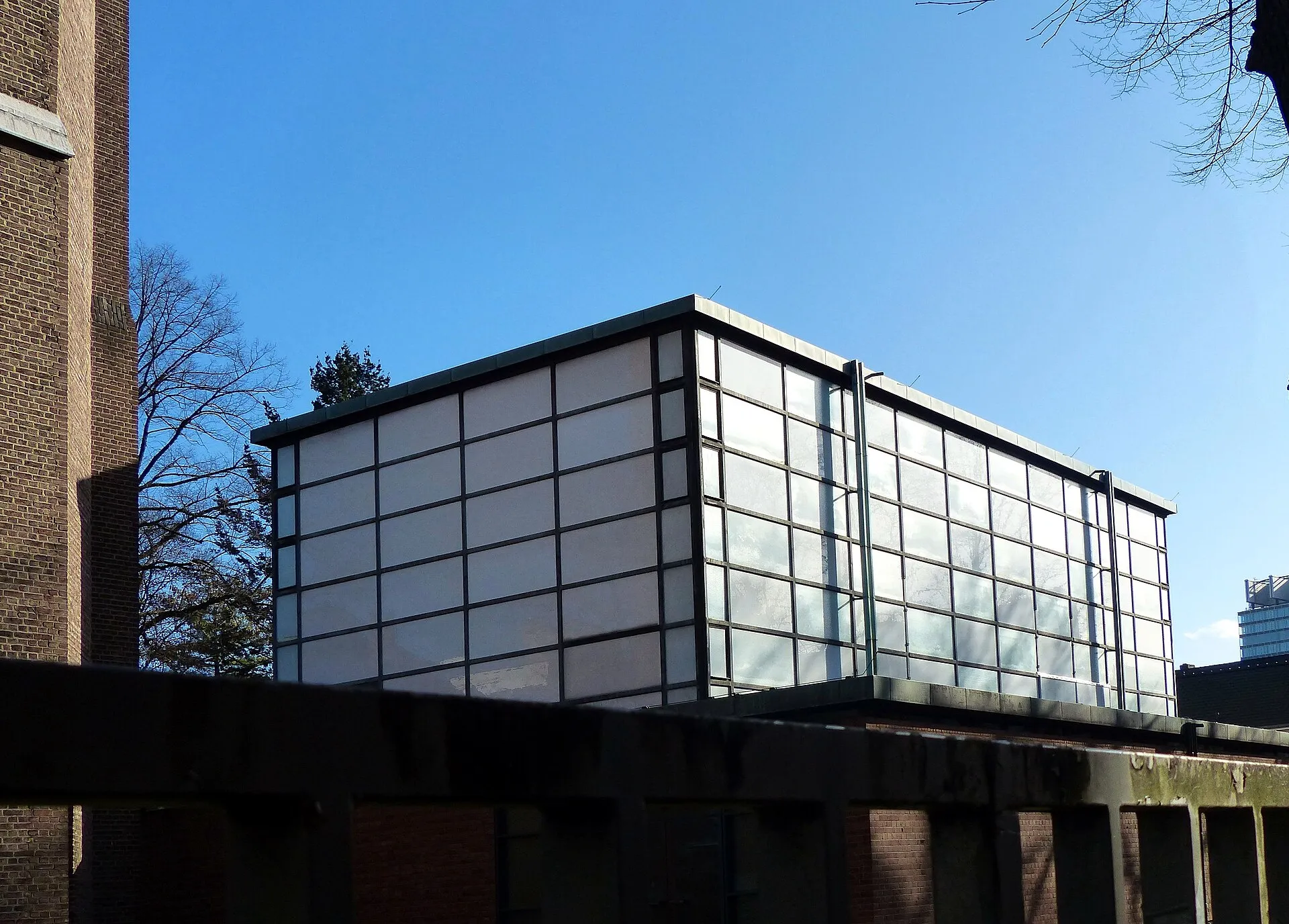 Neubau Kirche St. Stephan Köln-Lindenthal (1960/61), Architekt: Joachim Schürmann