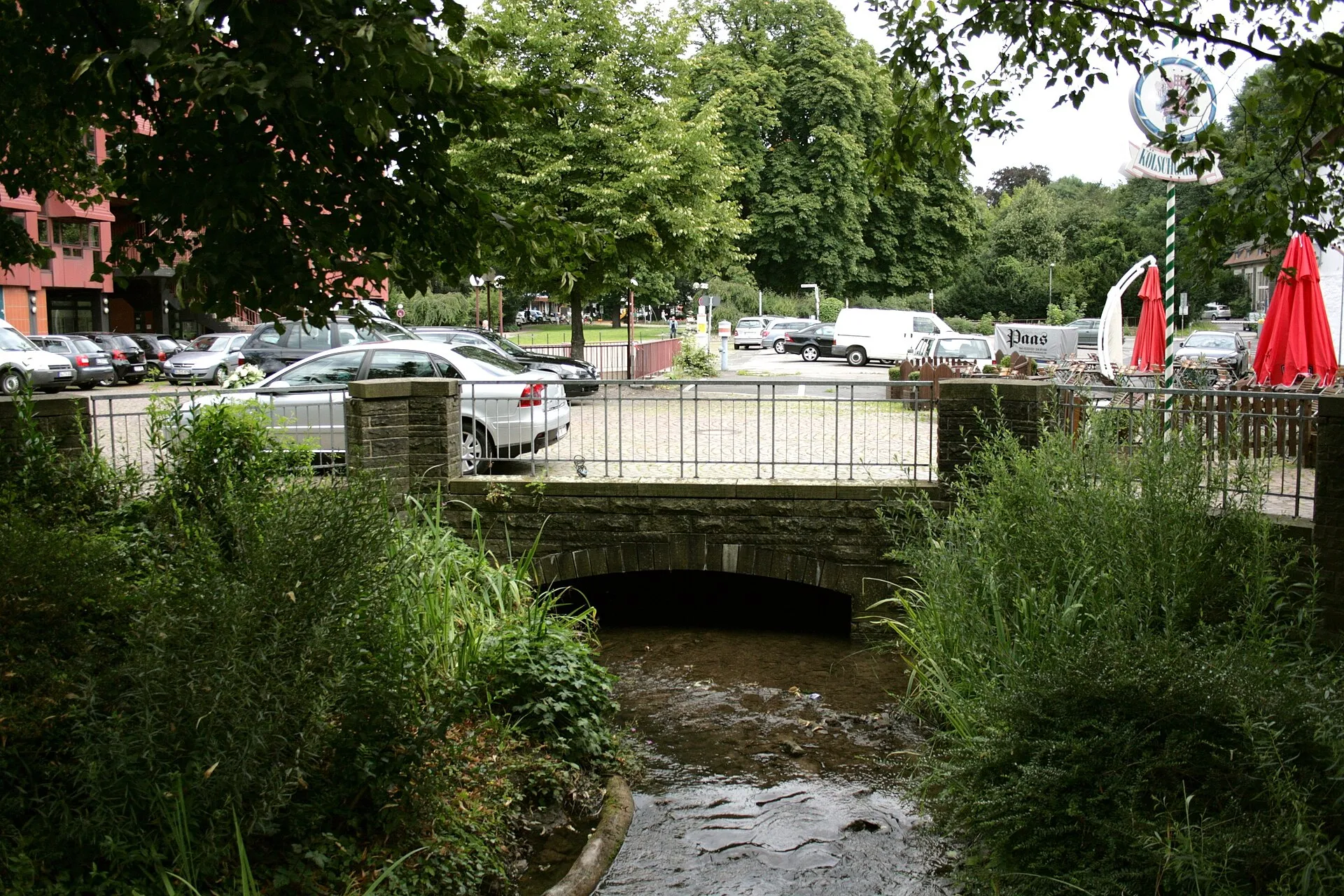 Die Strunde an der Maria-Zanders-Anlage in Bergisch Gladbach