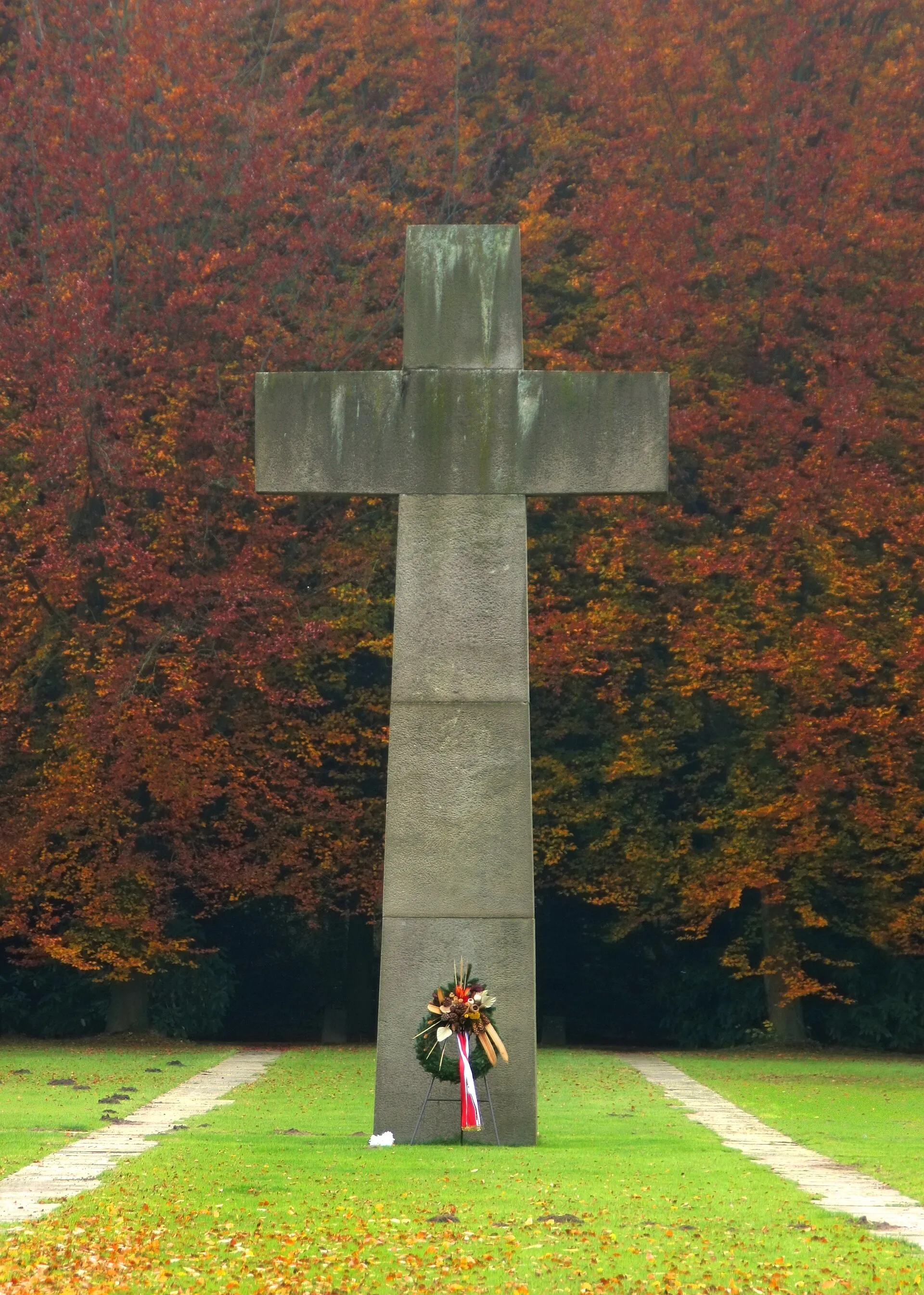 Südfriedhof Köln. Südliches Hochkreuz.