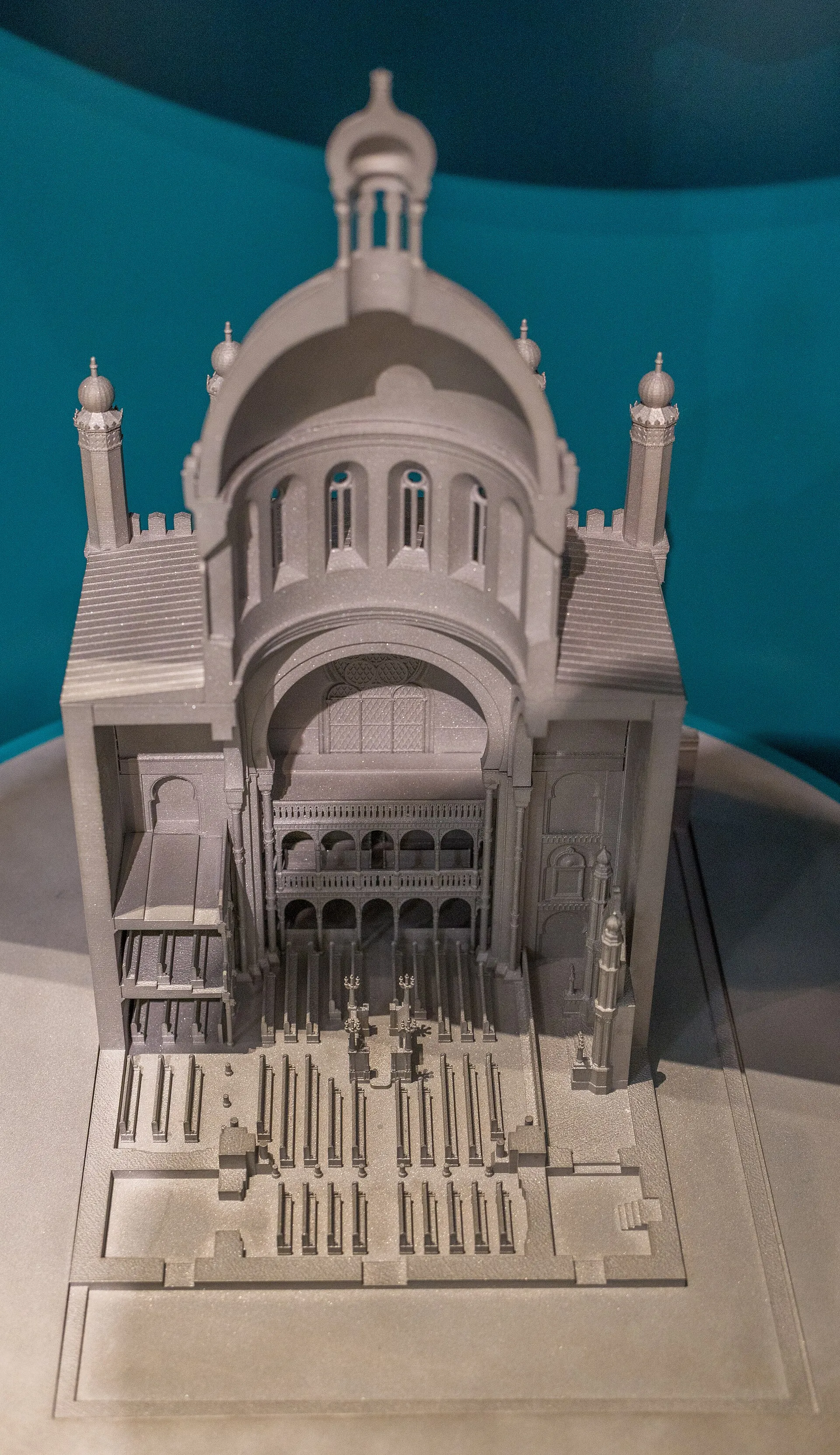 Modell der Köllner Synagoge im Jüdischen Museum Berlin