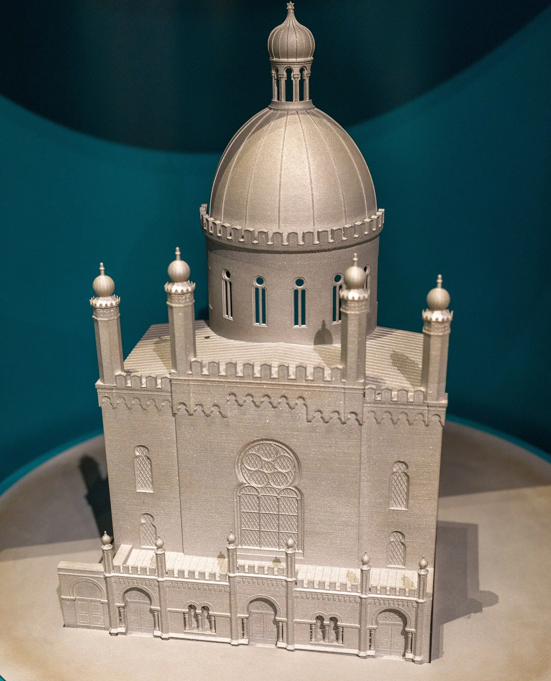 Modell der Köllner Synagoge im Jüdischen Museum Berlin