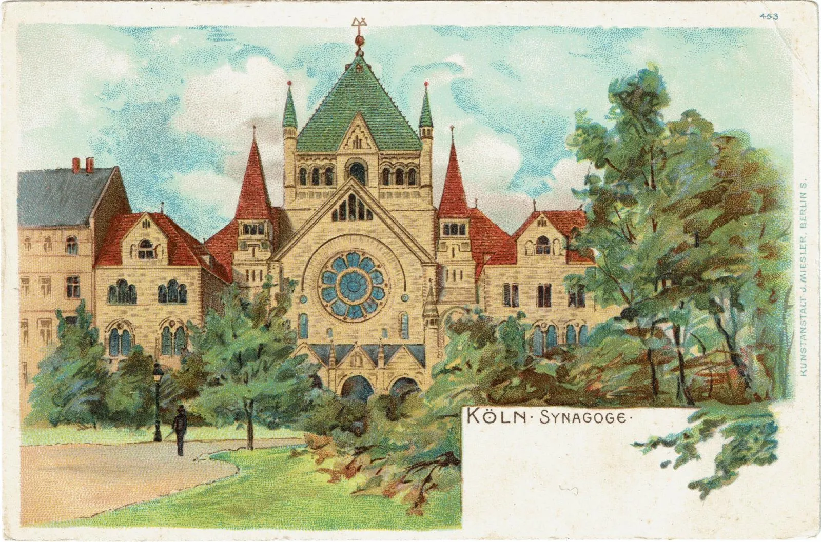Die neue Synagoge in Köln.