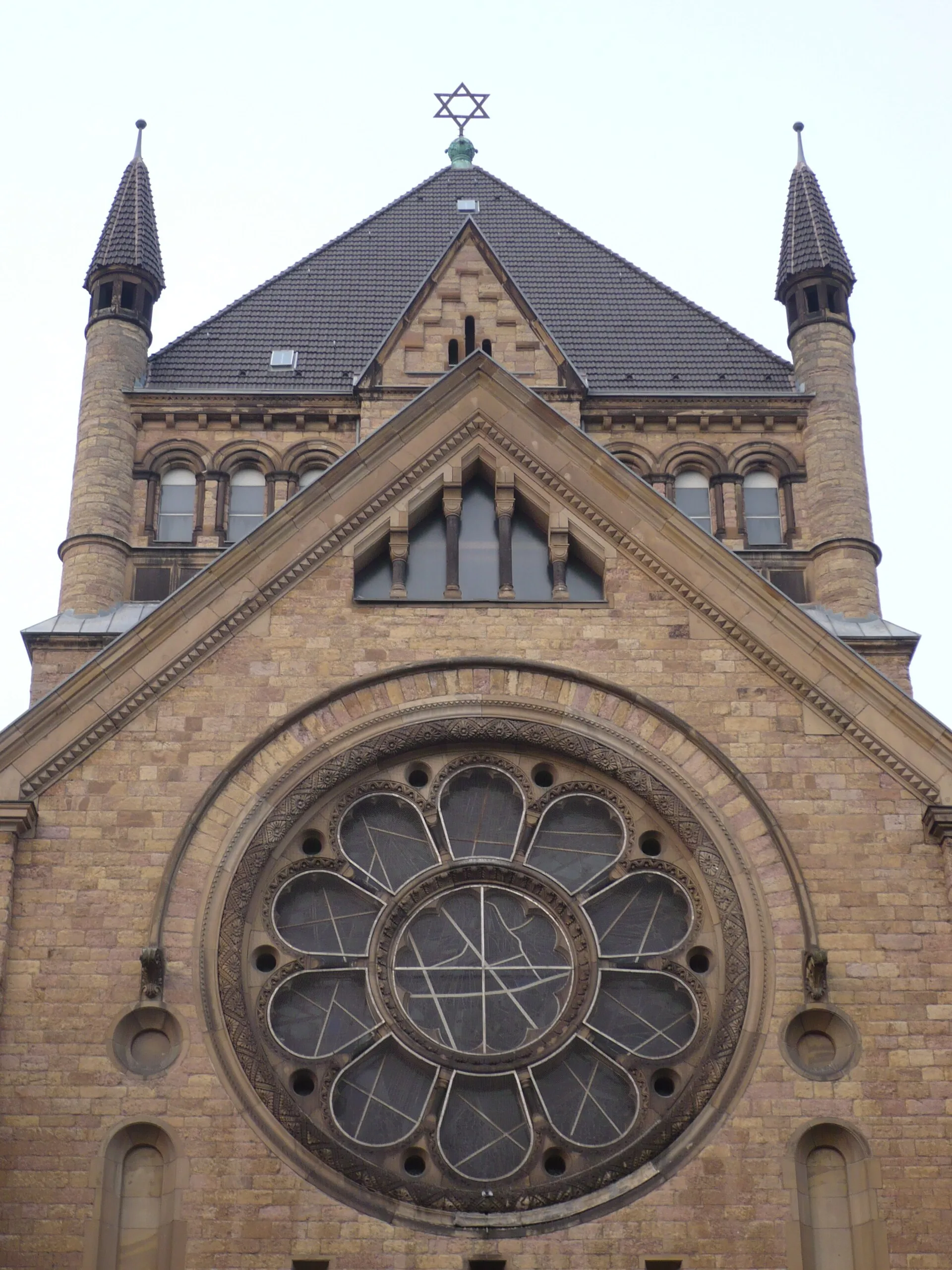 de:Synagoge (Köln) , Detail