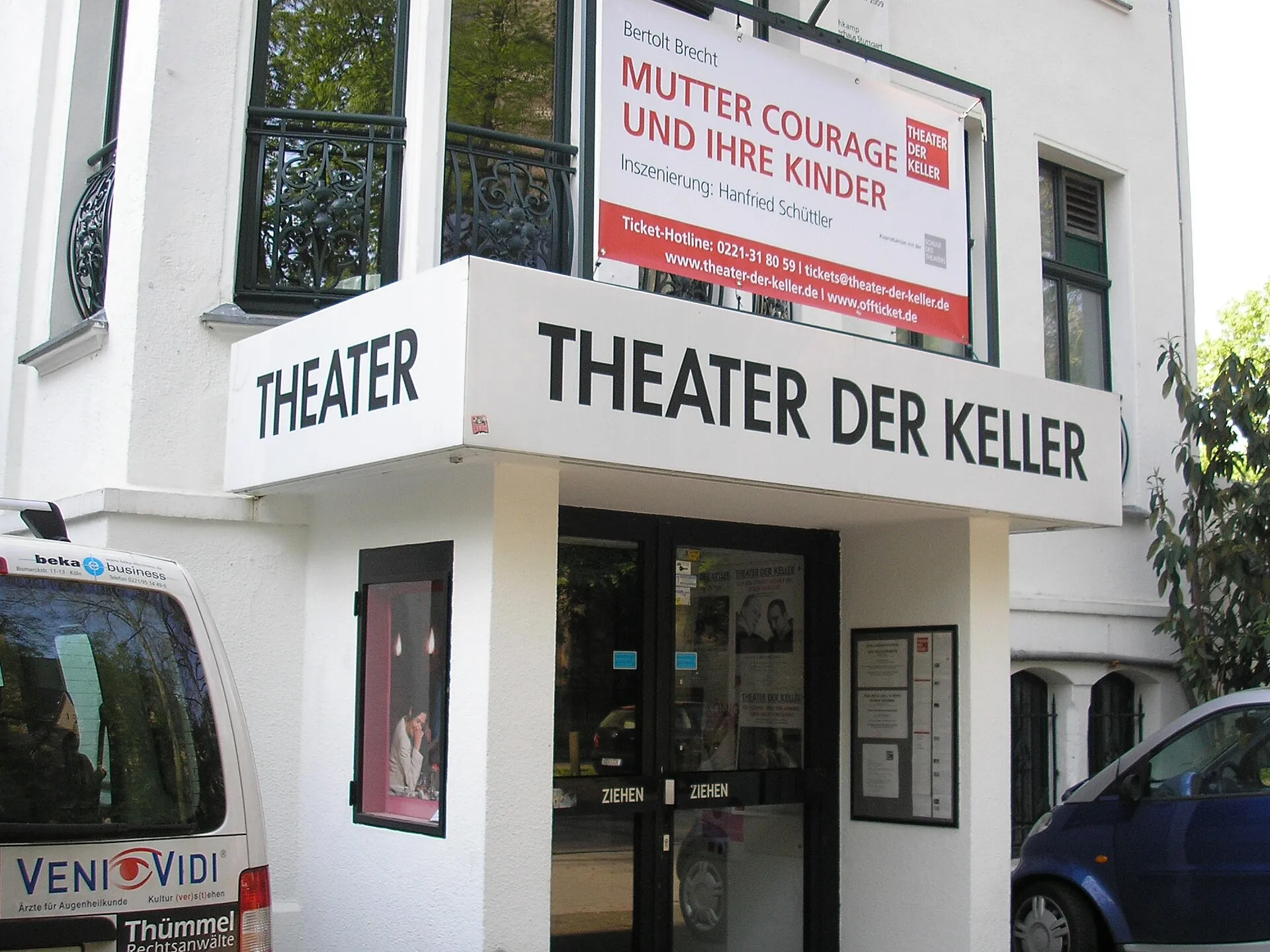 Theater Der Keller in der Kleingedankstraße, Köln.