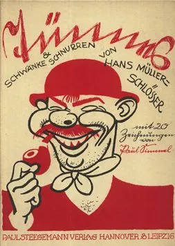 The title: Tünnes is written in the nearly forgotten German Kurrent .