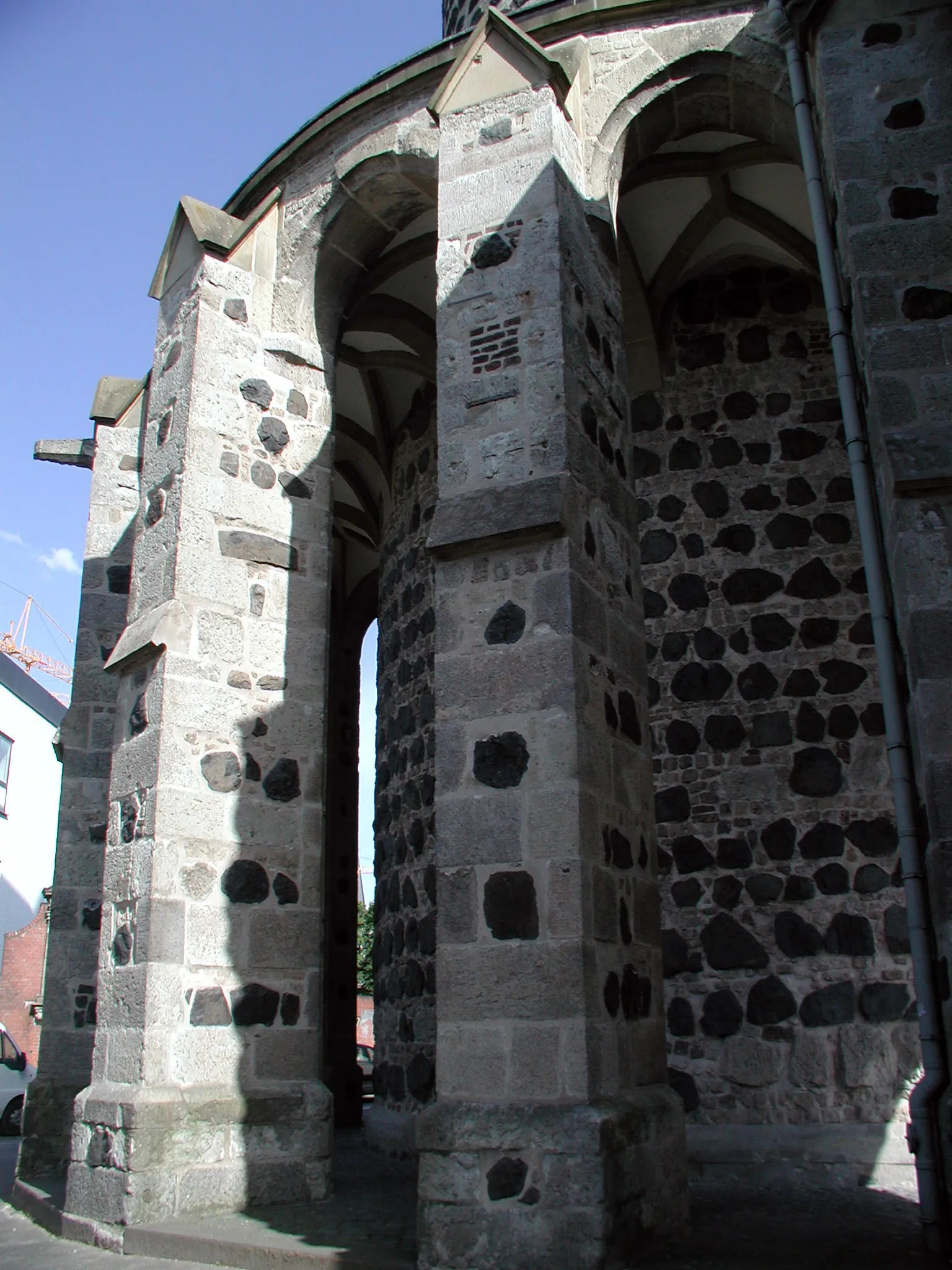 Cologne, city wall and mill "Ulrepforte" 13th century