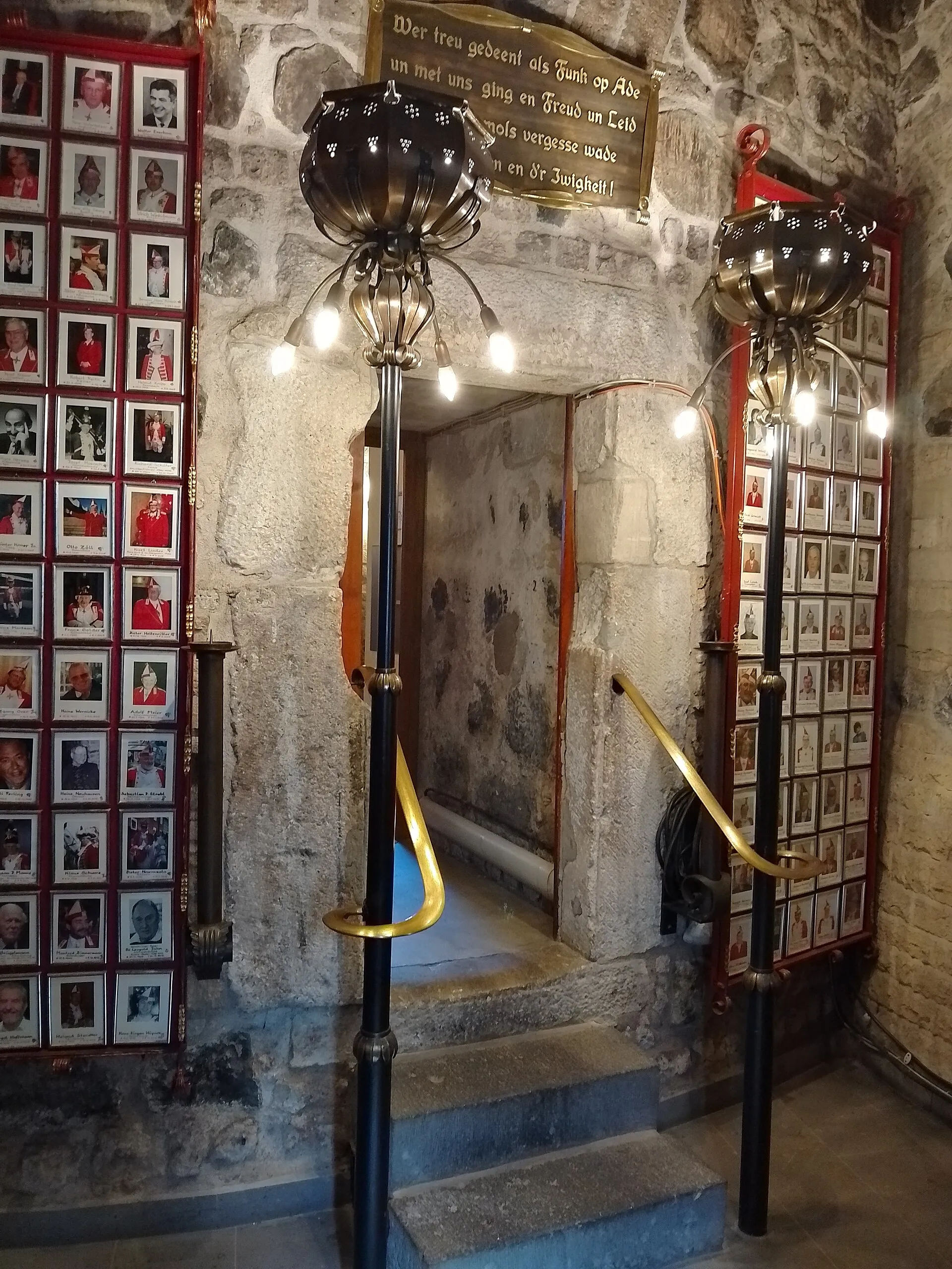 Aufgang in den Mühlenturm