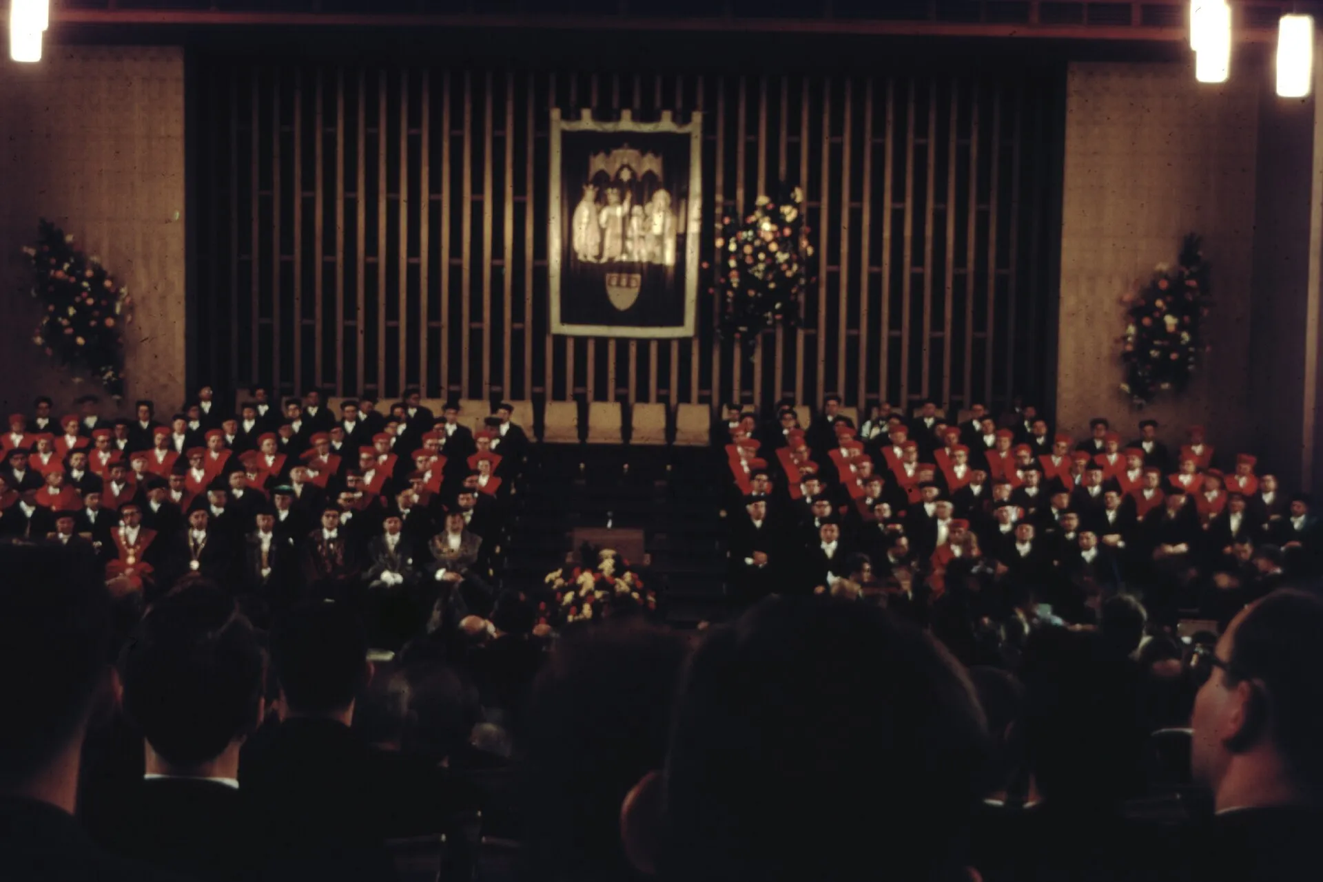 Ceremonial change of rectorate, University of Cologne, November 16, 1964