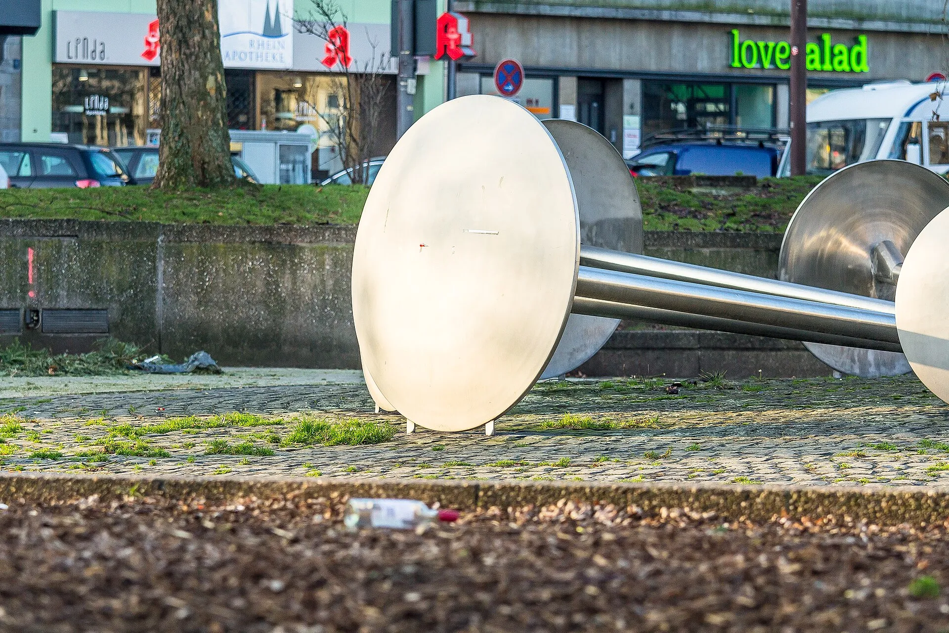 Impressionen und Details vom Ebertplatz Köln, Sonntagmorgens im Januar 2018