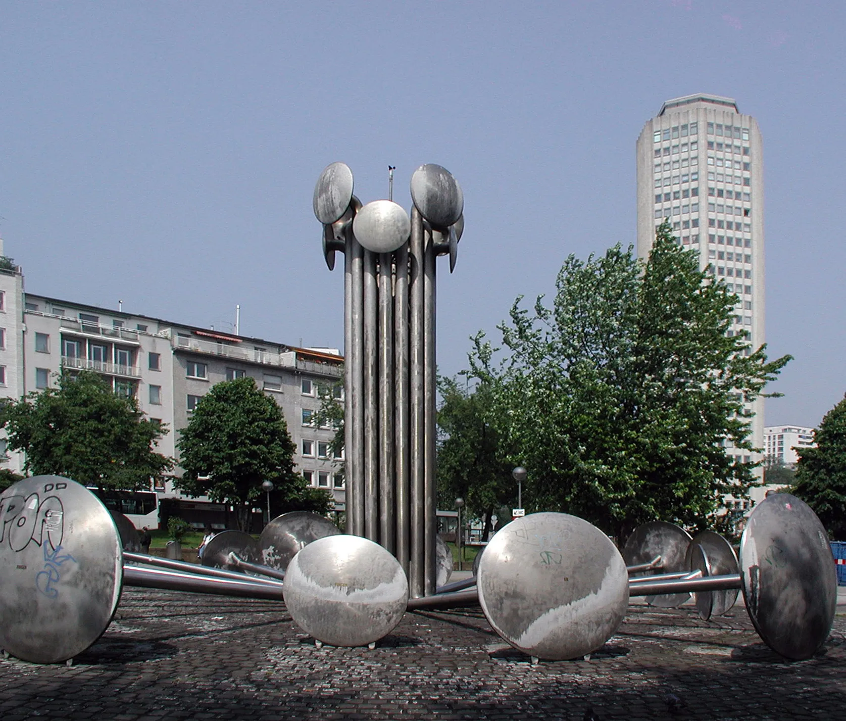 Cologne - fountain Ebertplatz