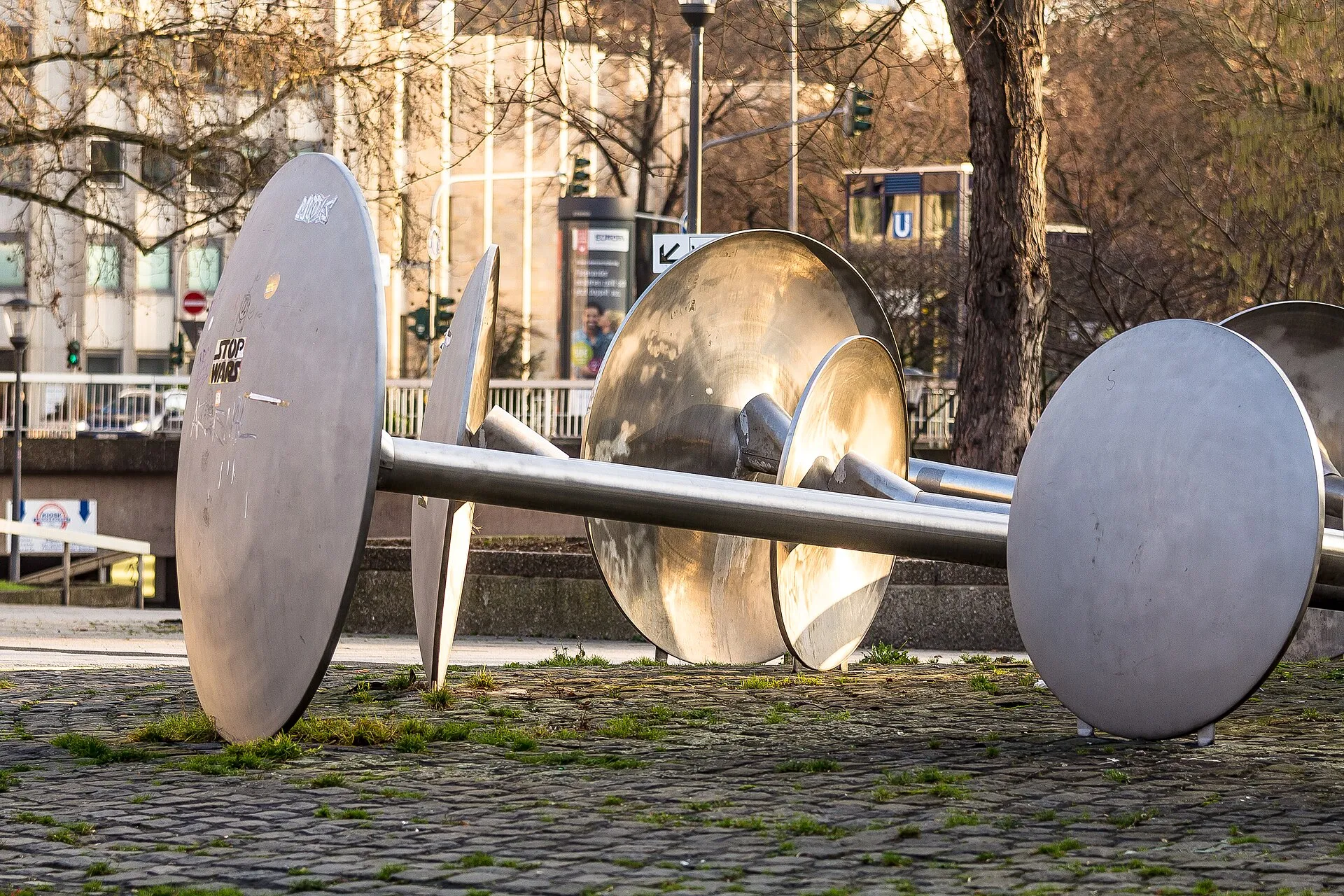 Impressionen und Details vom Ebertplatz Köln, Sonntagmorgens im Januar 2018